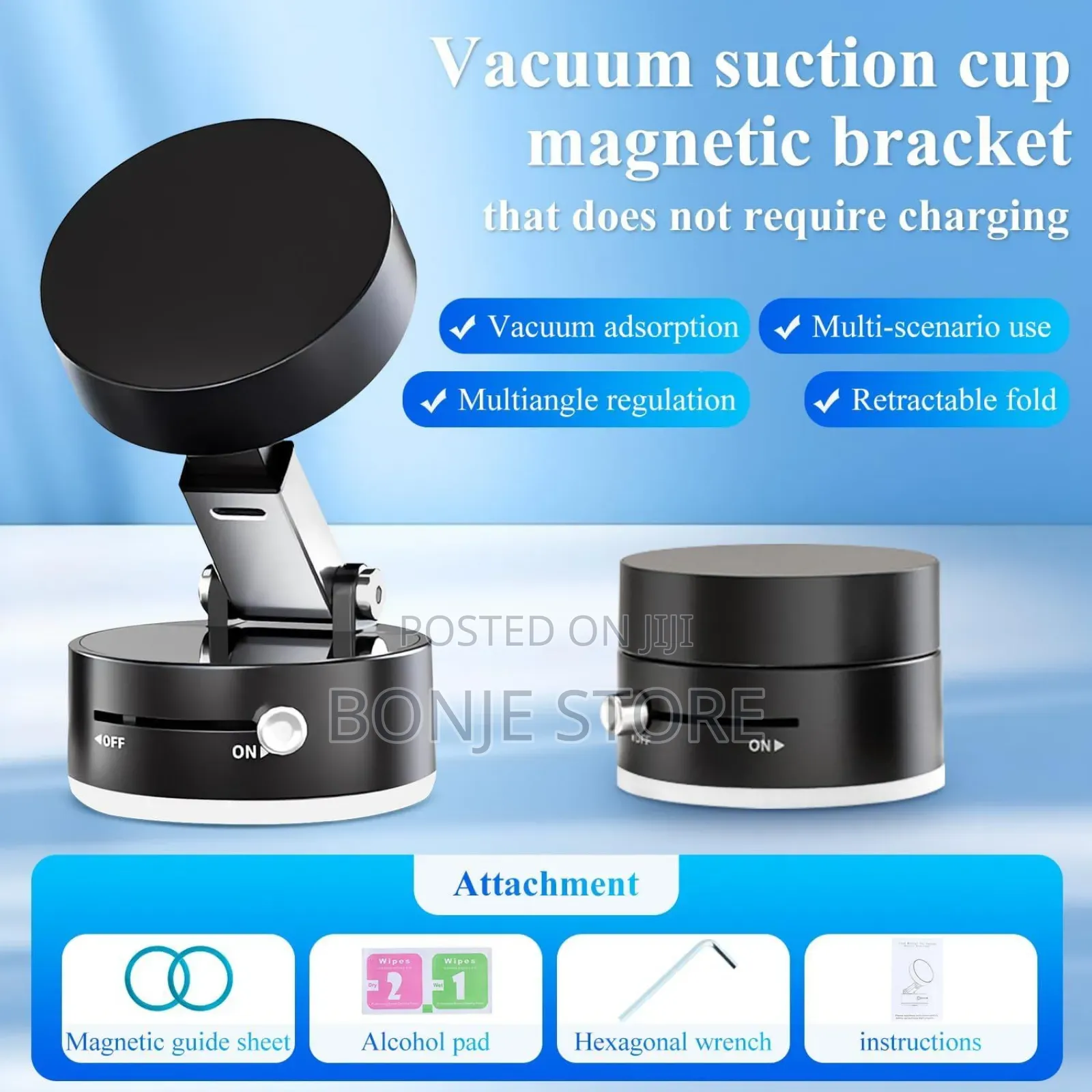 Phone Suction Magnetic Support Holder