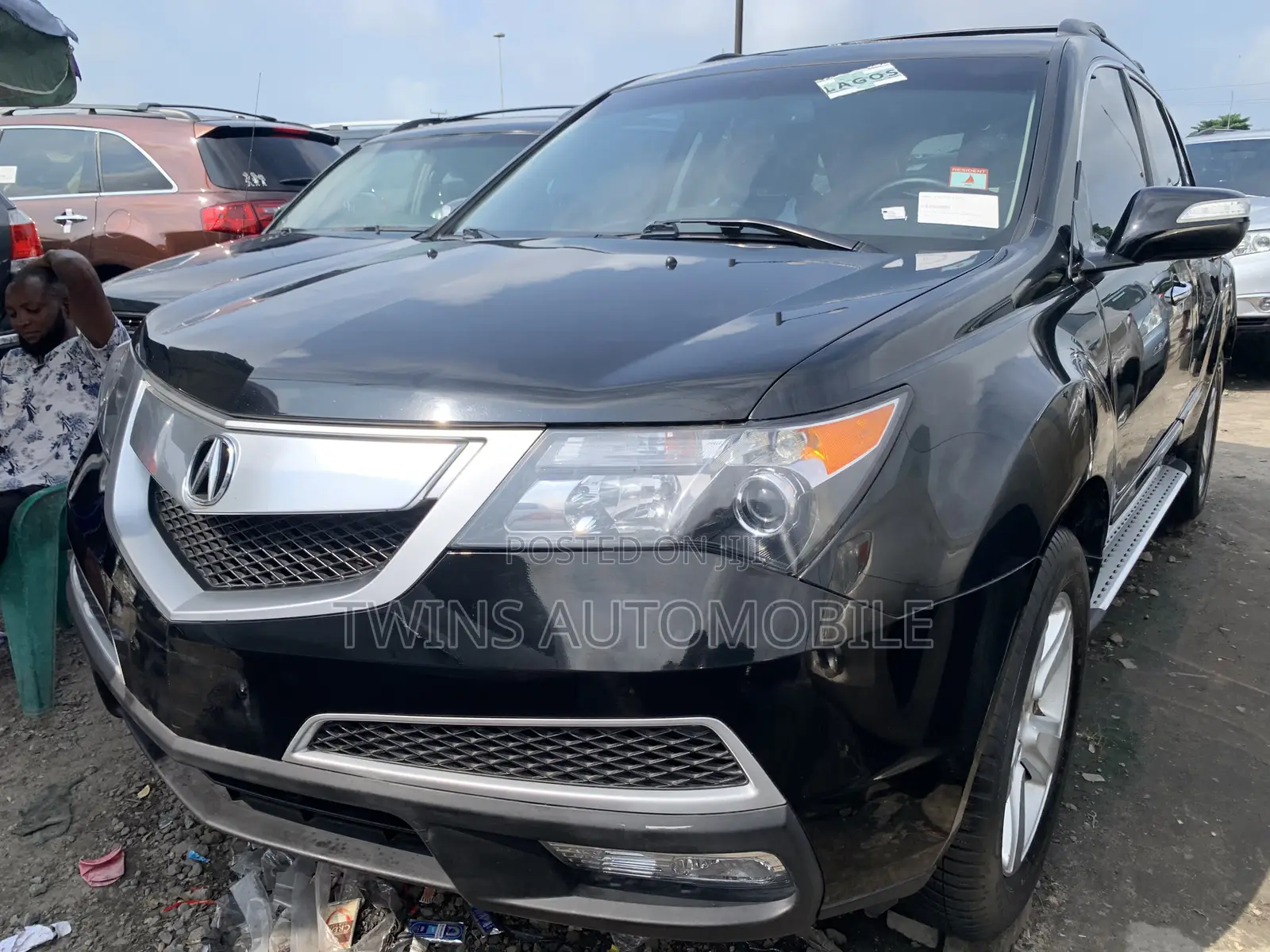 Acura MDX SUV 4dr AWD (3.7L 6cyl 6A) 2012 Black