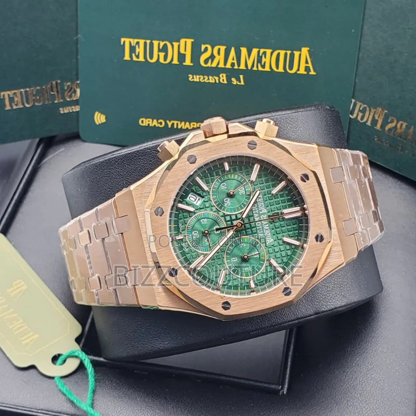 Original Audemars Piguet Gold Stainless Steel, Chronograph Watch