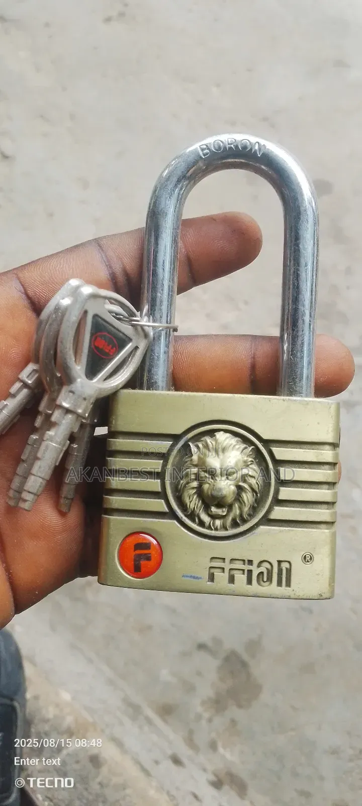Top Security Padlock