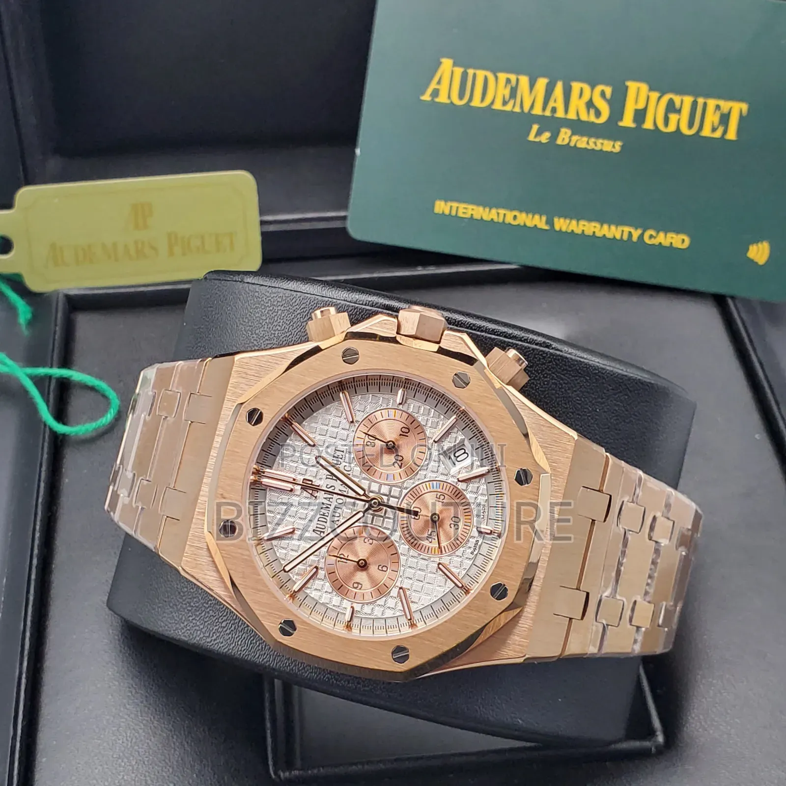 Original Audemars Piguet Gold Stainless Steel, Chronograph Watch