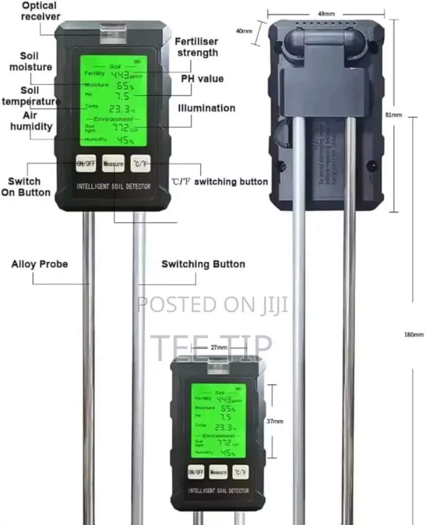 6 in 1 Soil Meter