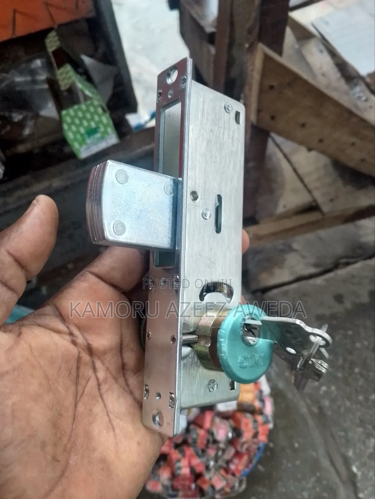Glass Door Lock Complete Set Original