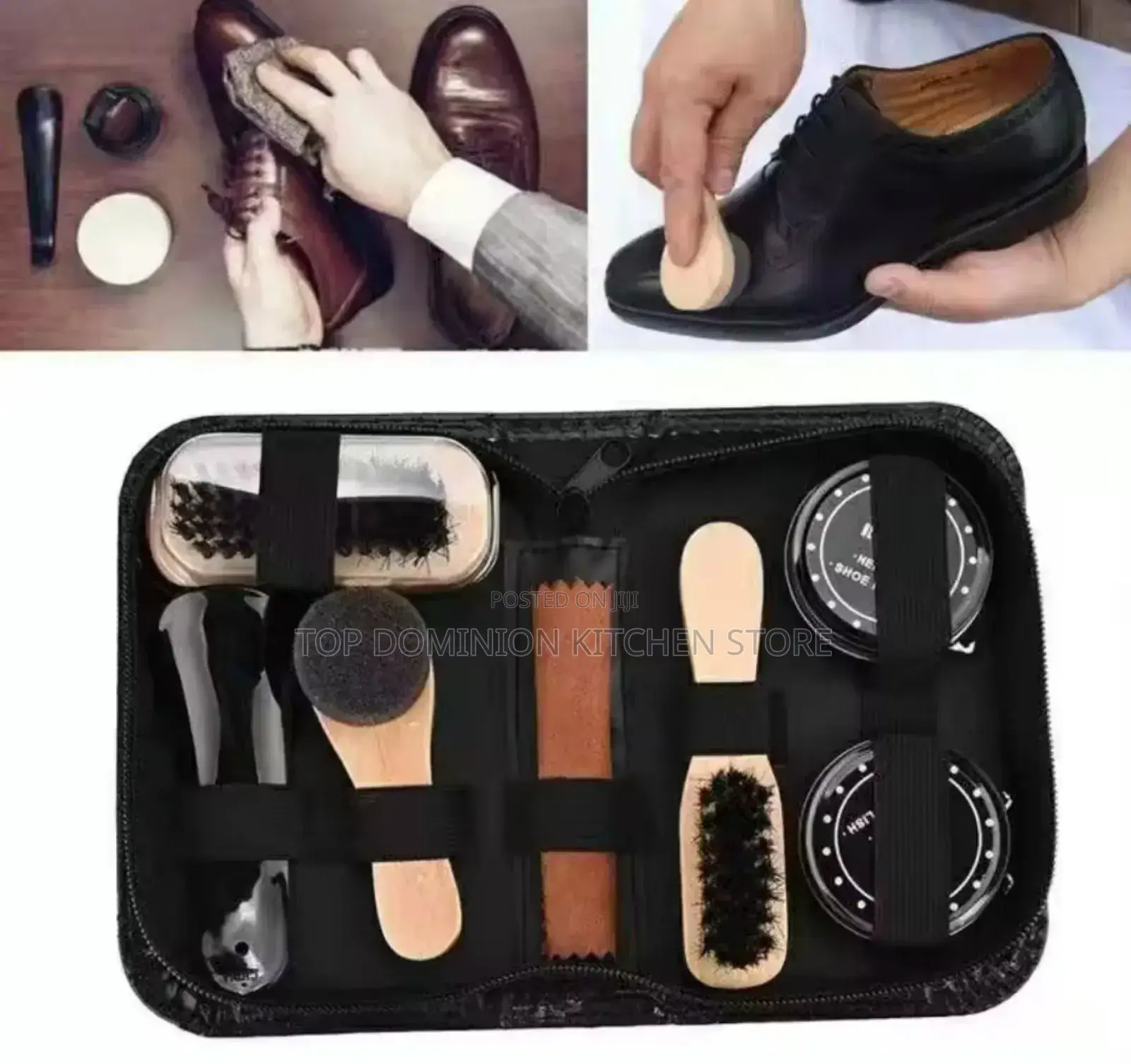 Portable Shoe Polish Suit Brush Kit(20pcs Up)