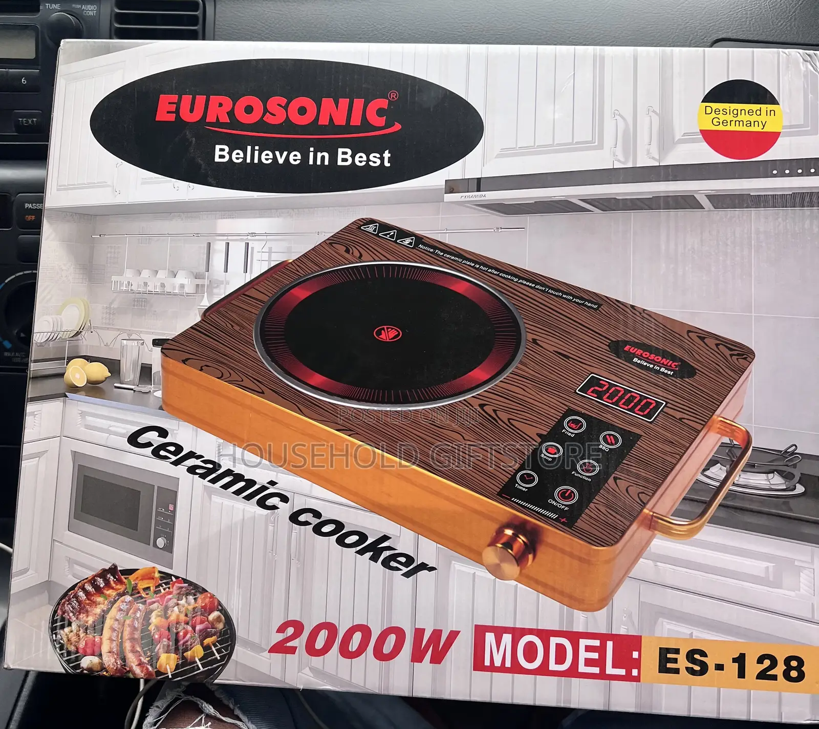 Eurosonic Infrared Electric Cooker