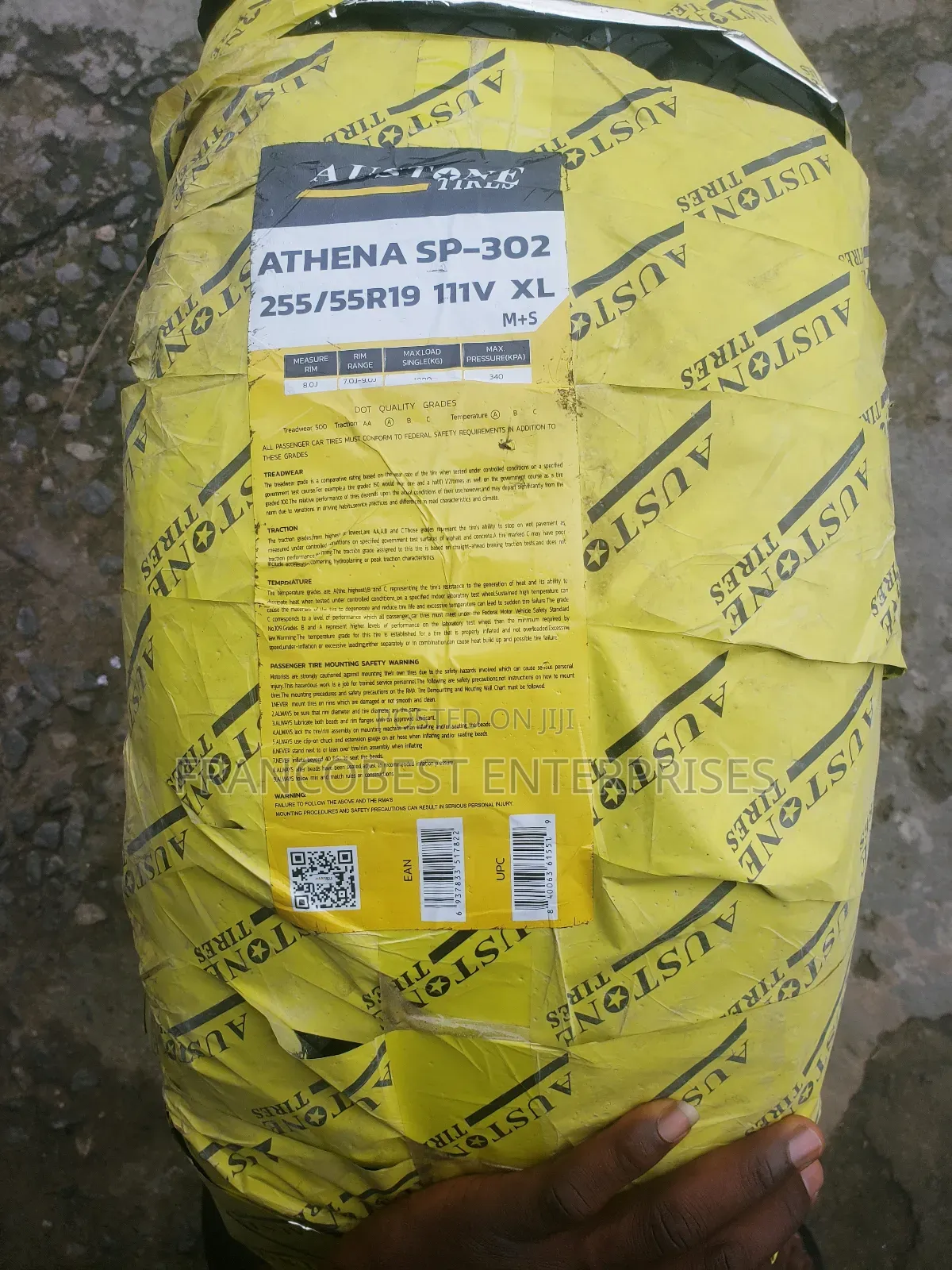 255/55r19 Austone Tyre