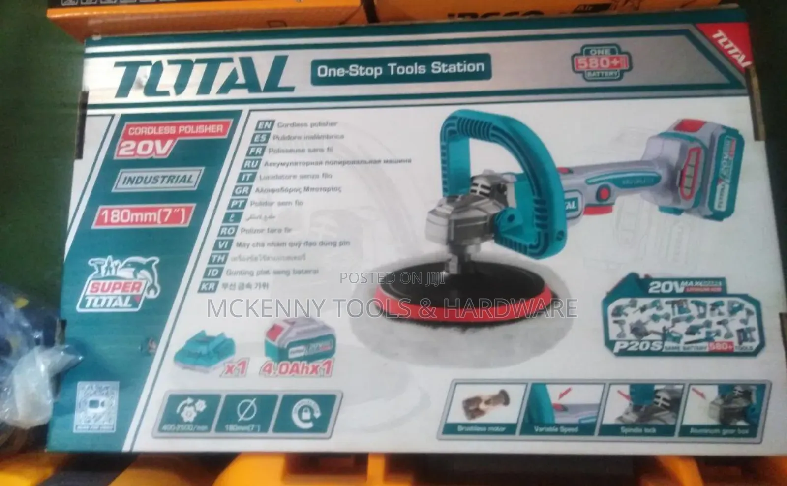 Total 20v Cordless Polisher (Tapli20181), a Tool