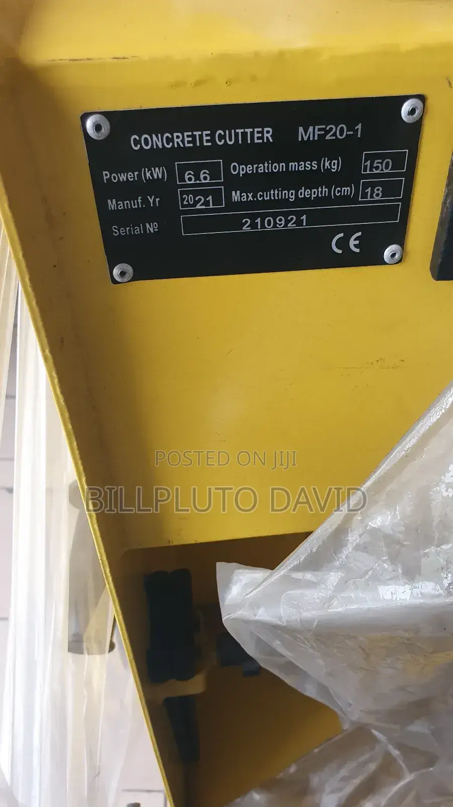 Walk-behind Concrete Cutter,