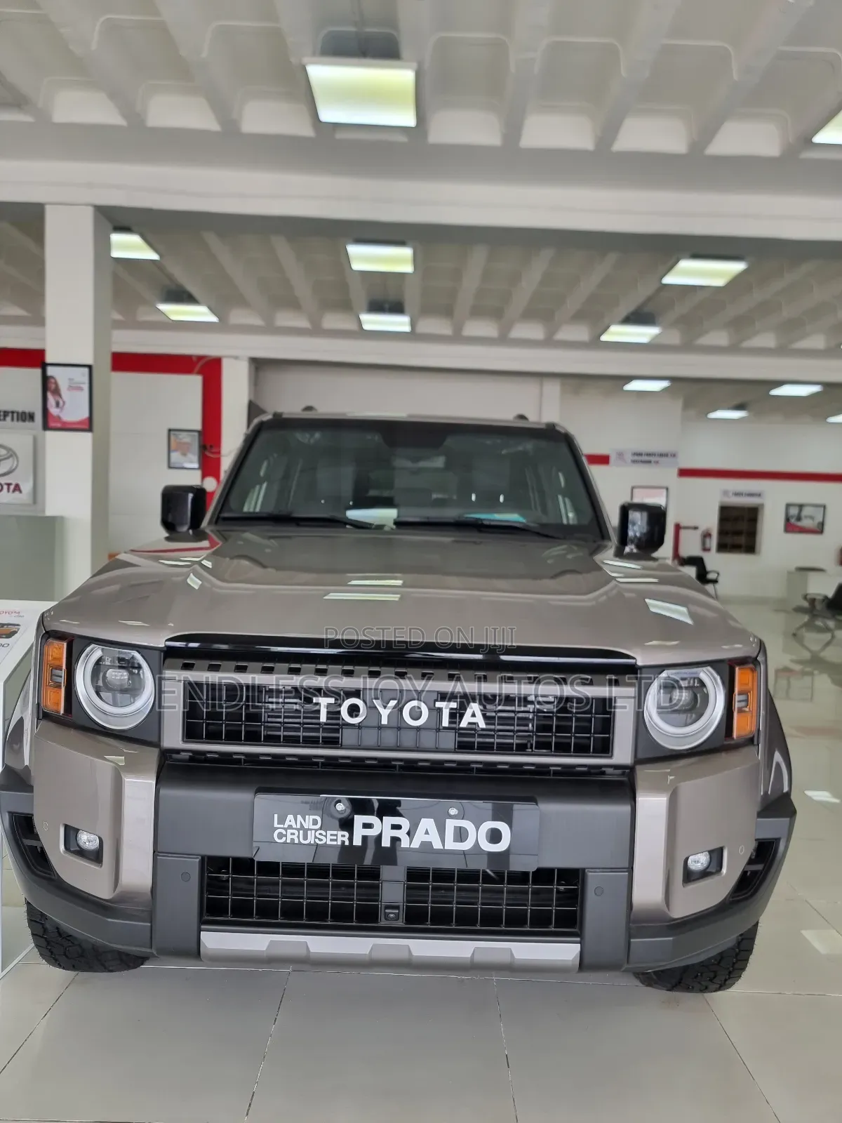 New Toyota Land Cruiser Prado 2.4 Petrol 2024 Beige