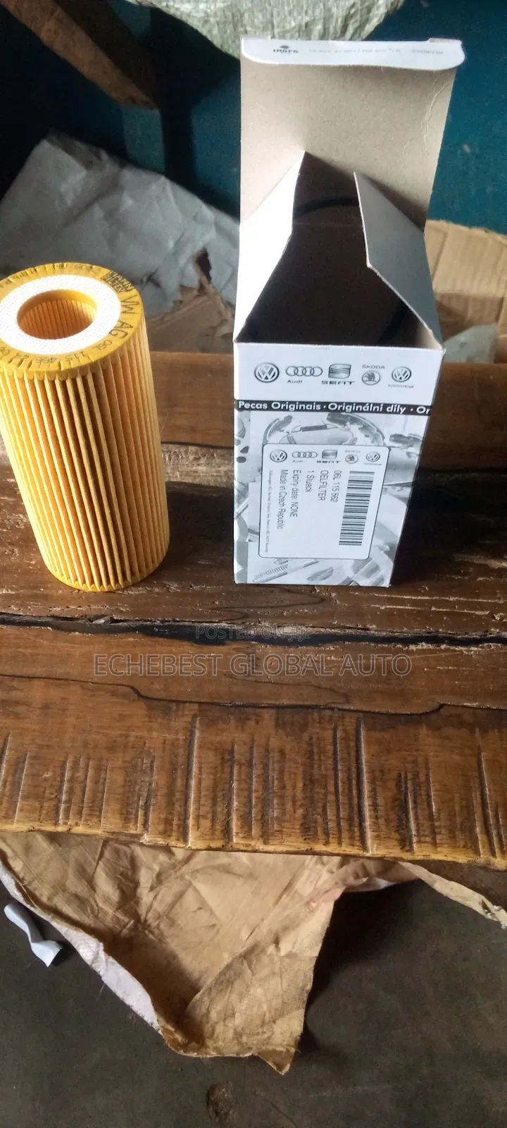 Oil Filter for 4 Plug. Tighten Coil. Tsi.
