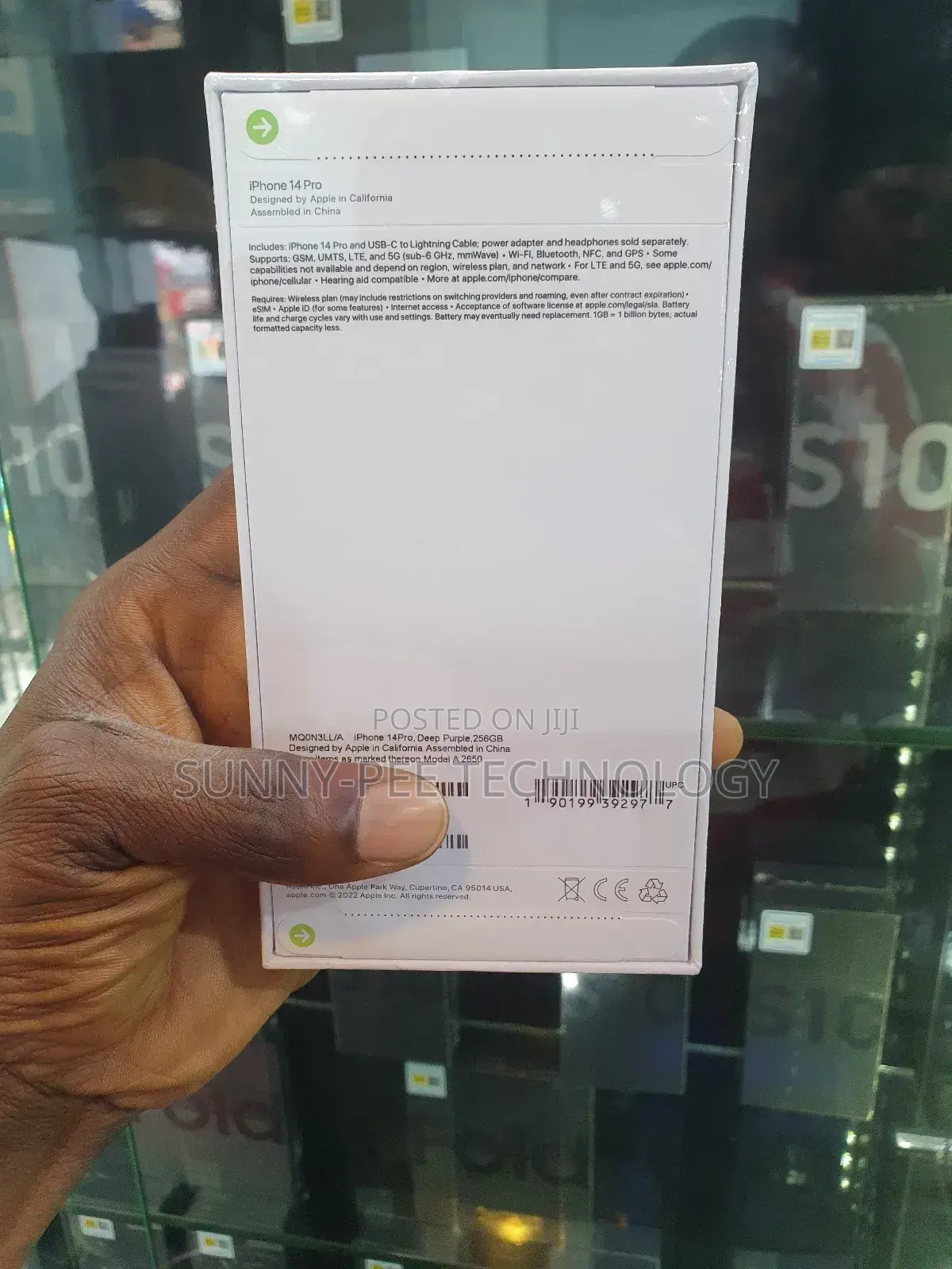 New Apple iPhone 14 Pro 256 GB Purple