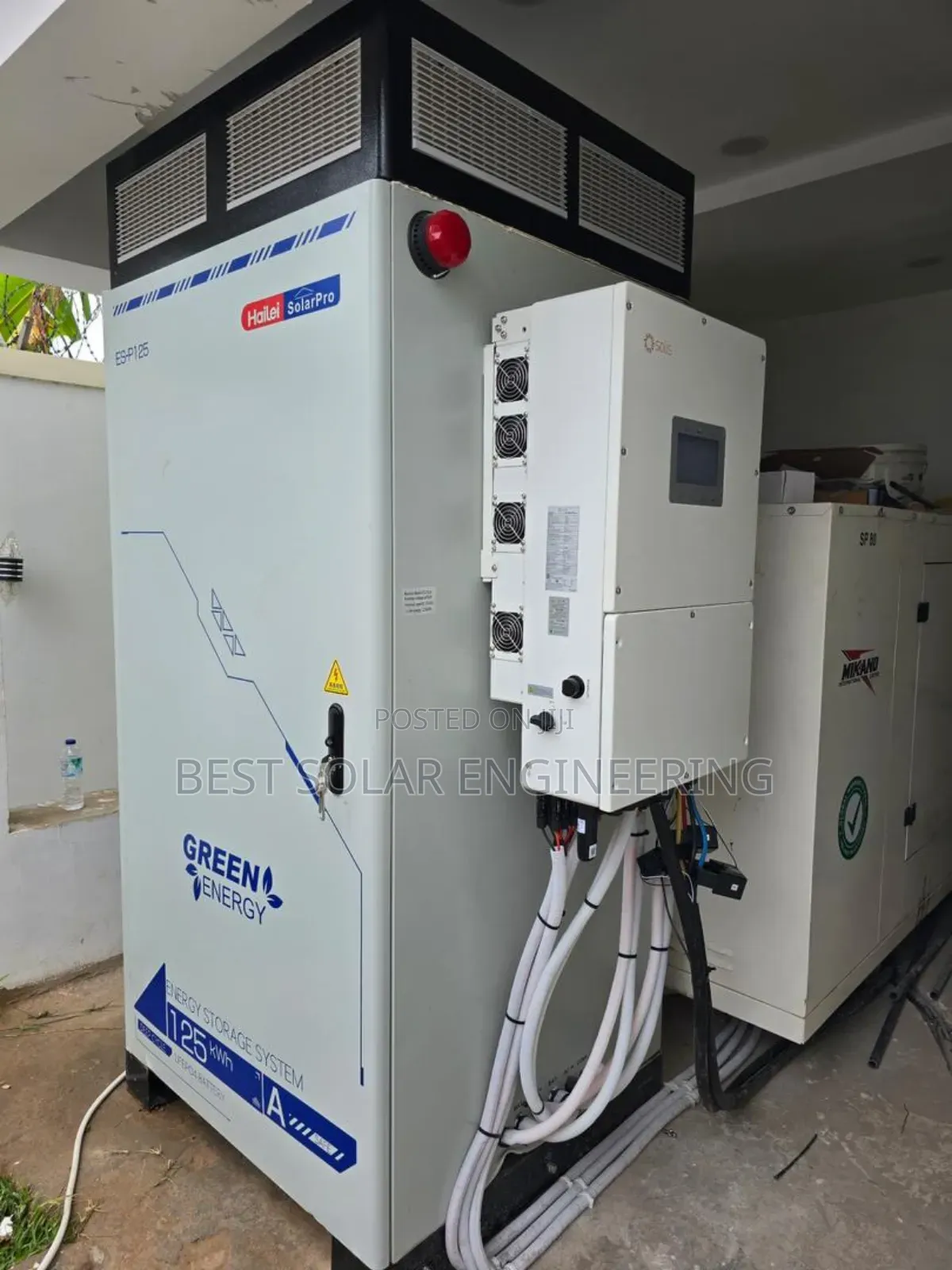 50kva Solar System With 125kwh Lithium Battery (Solarpro)