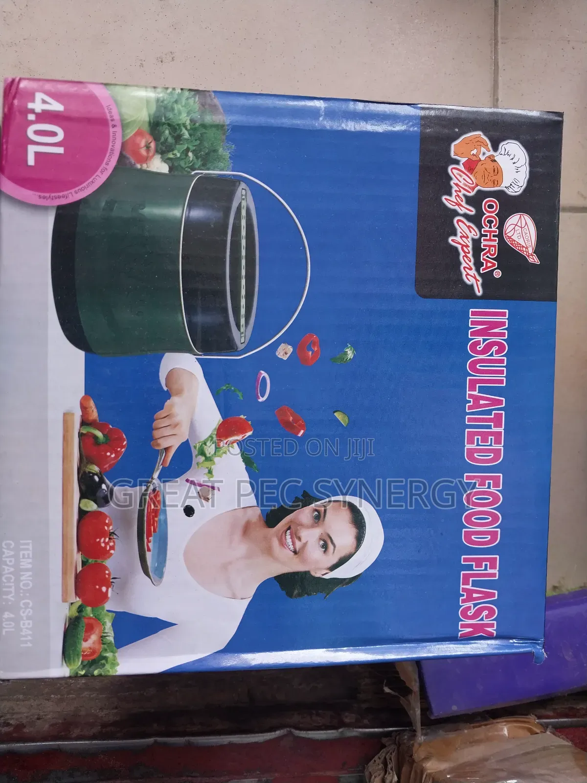 4 Liters Insulated Food Flask