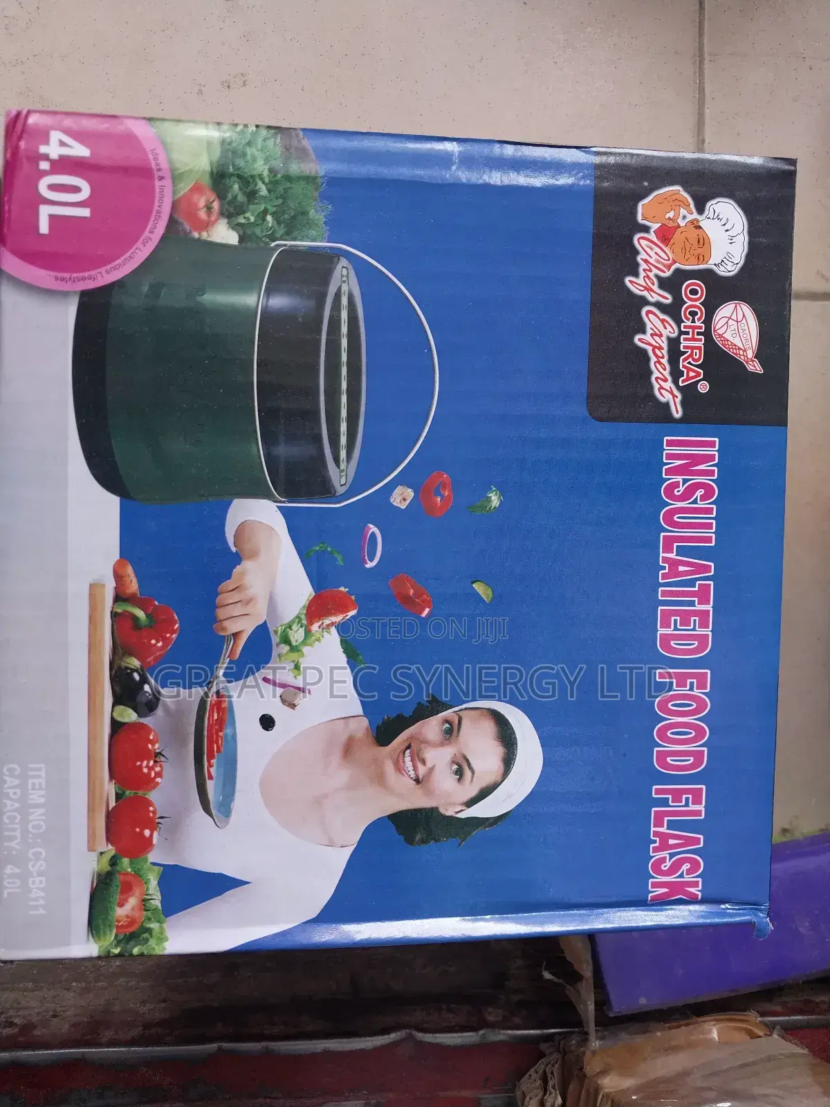 4 Liters Insulated Food Flask
