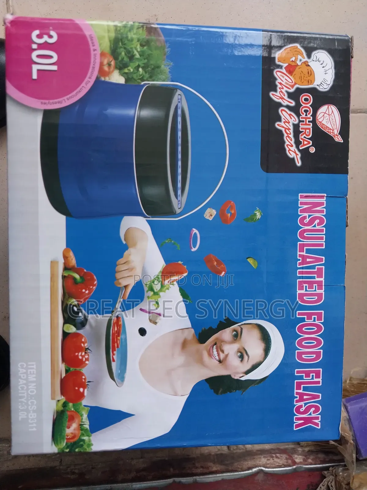 4 Liters Insulated Food Flask