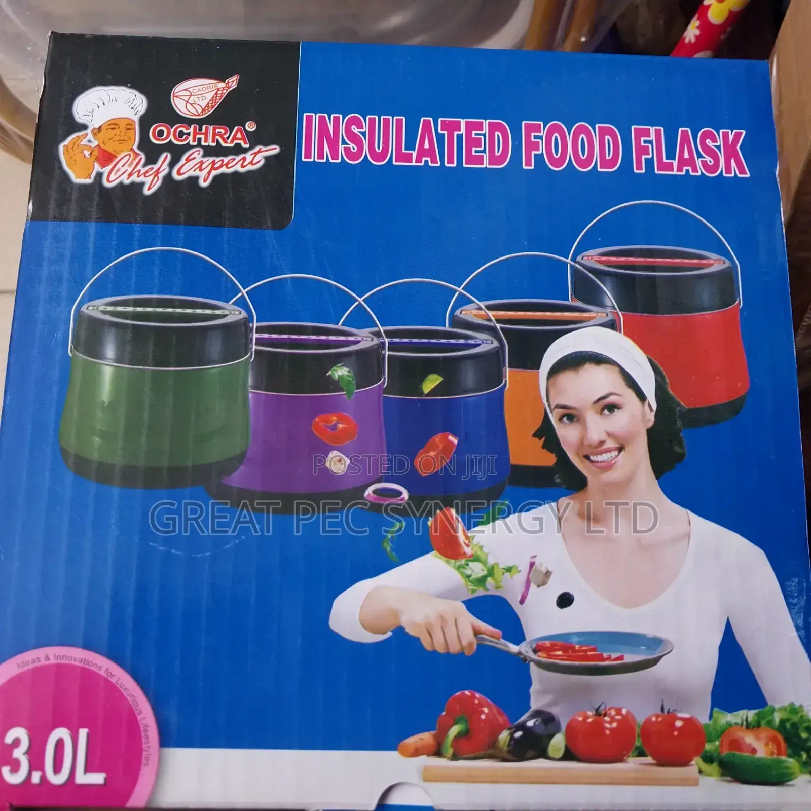 3 Liters Insulated Food Flask