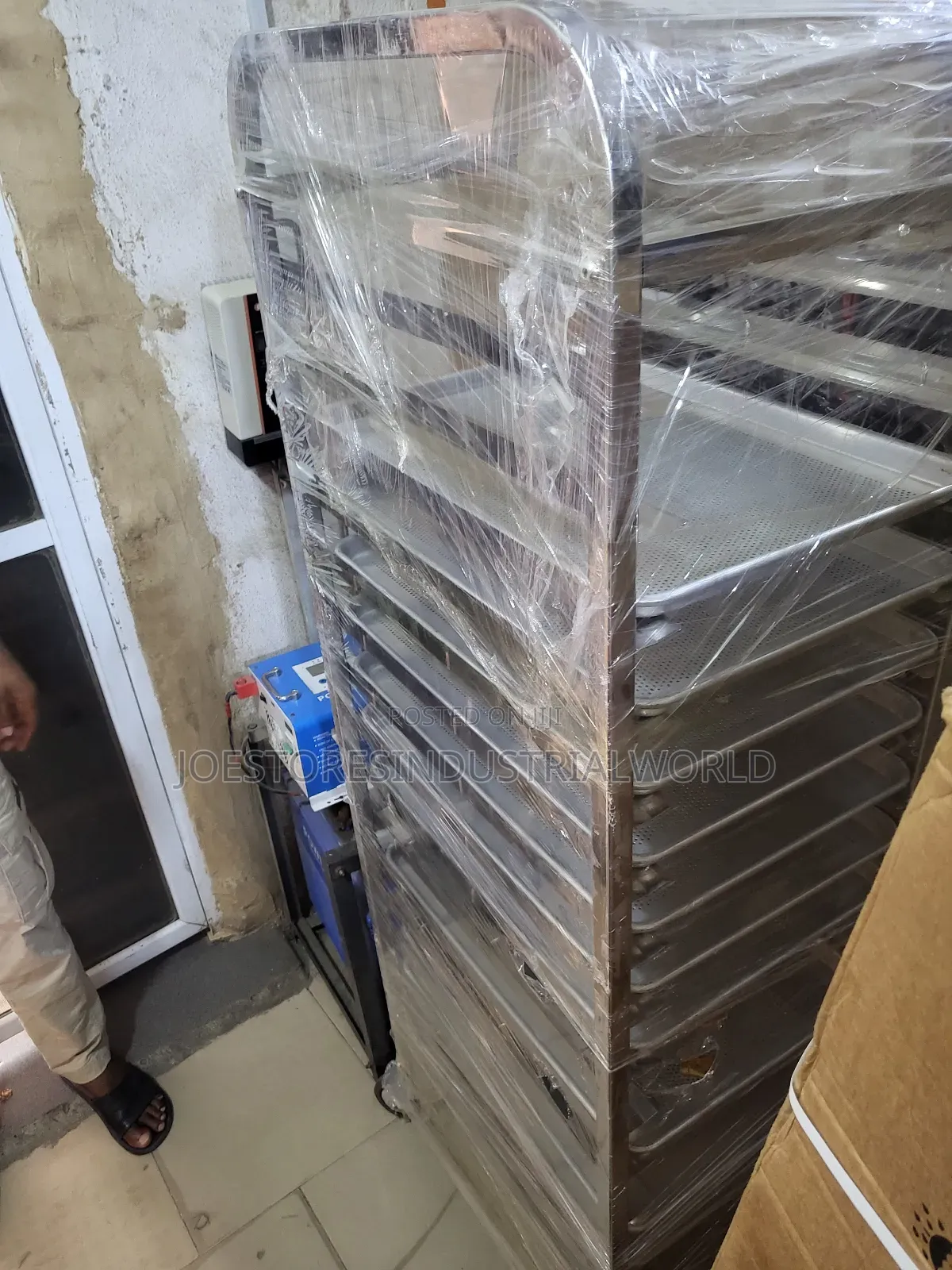 High Quality Stainless Steel Bread Tray Trolley