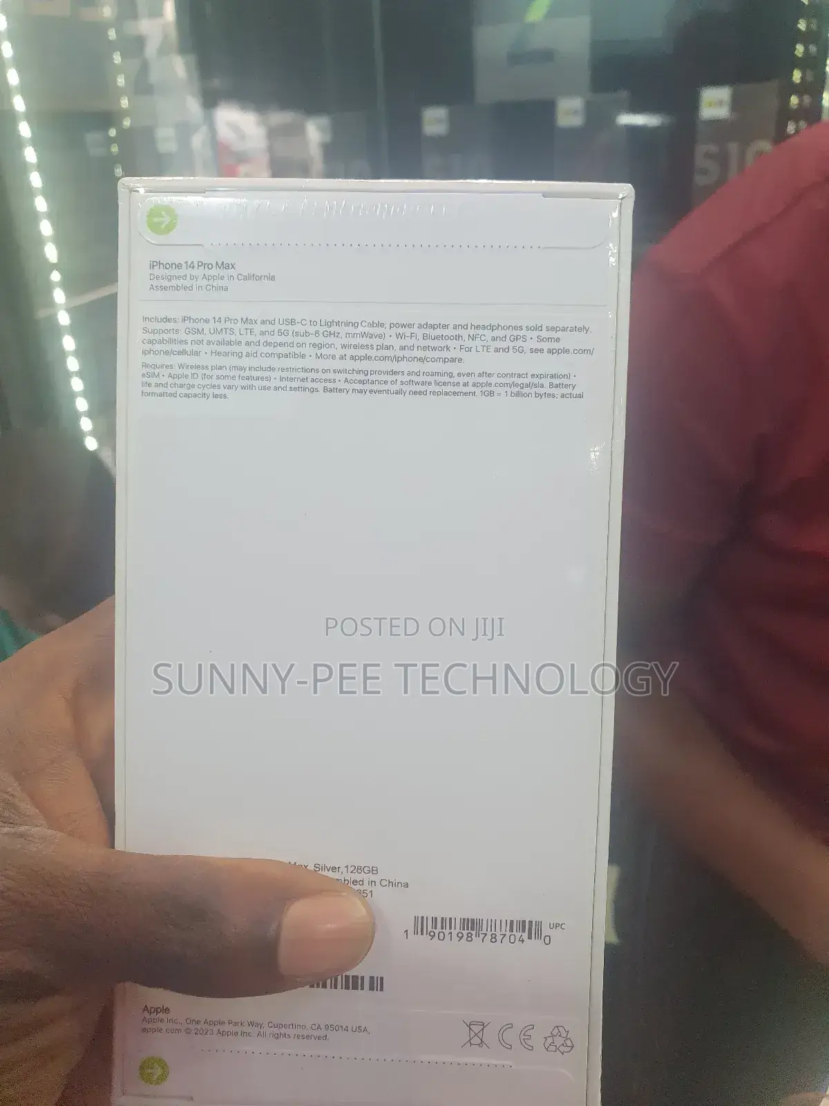 New Apple iPhone 14 Pro Max 128 GB Silver