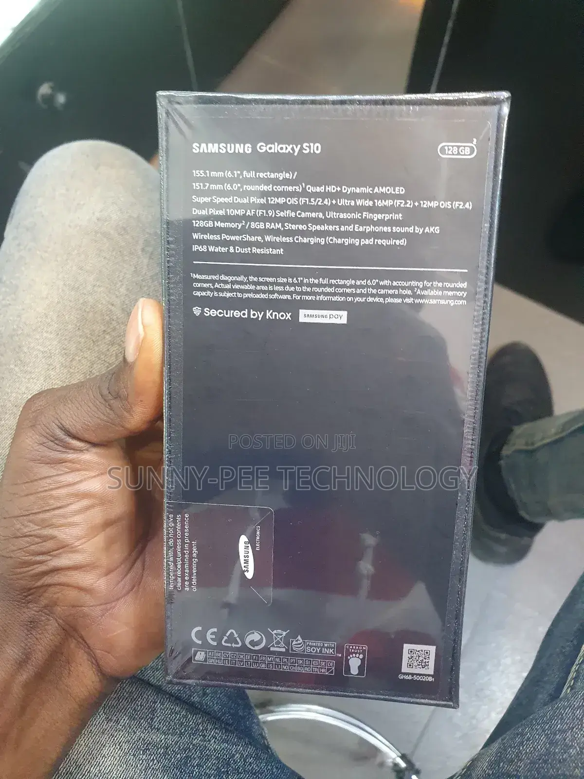 New Samsung Galaxy S10 128 GB Black