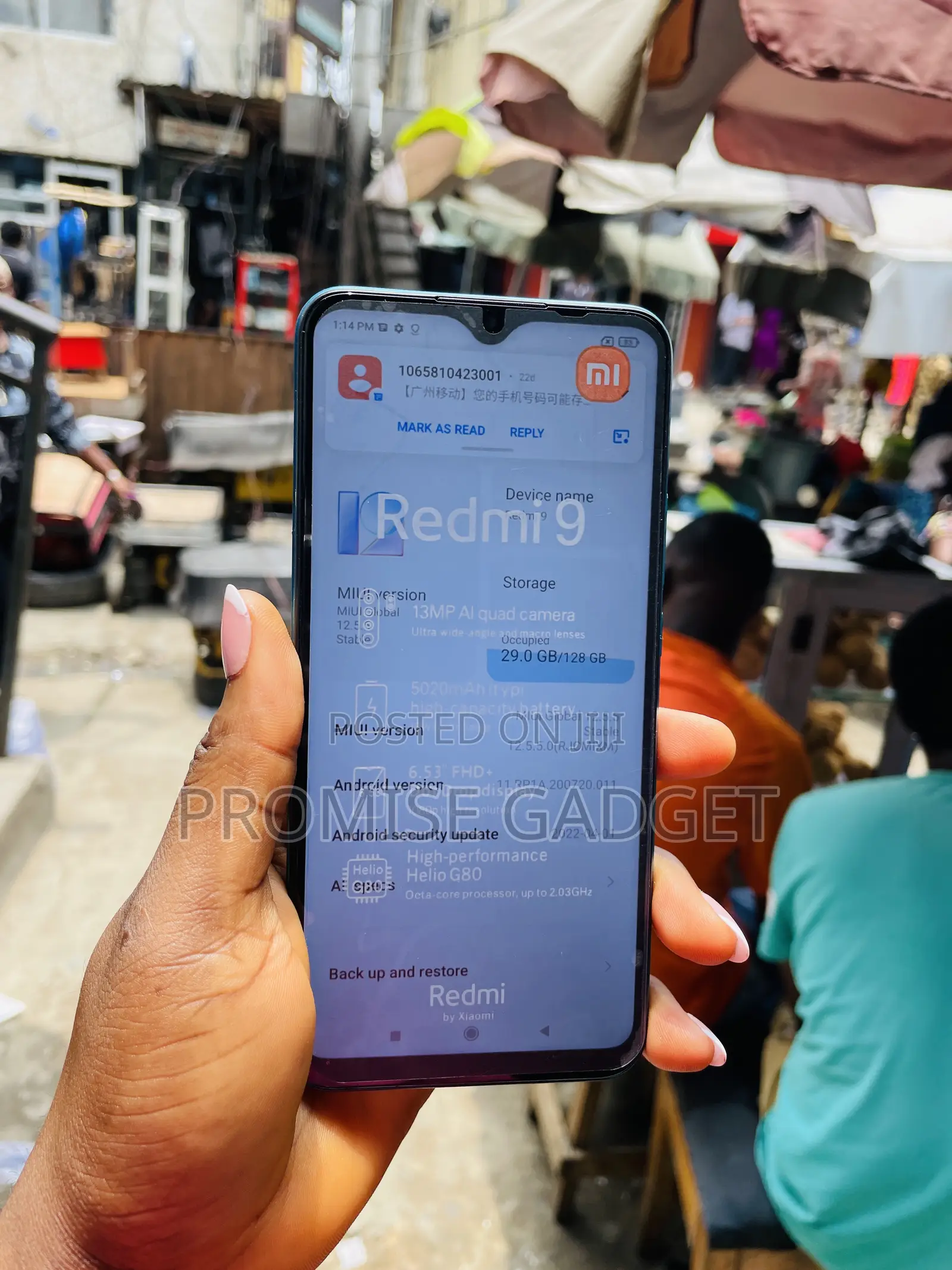 Xiaomi Redmi 9 128 GB Purple
