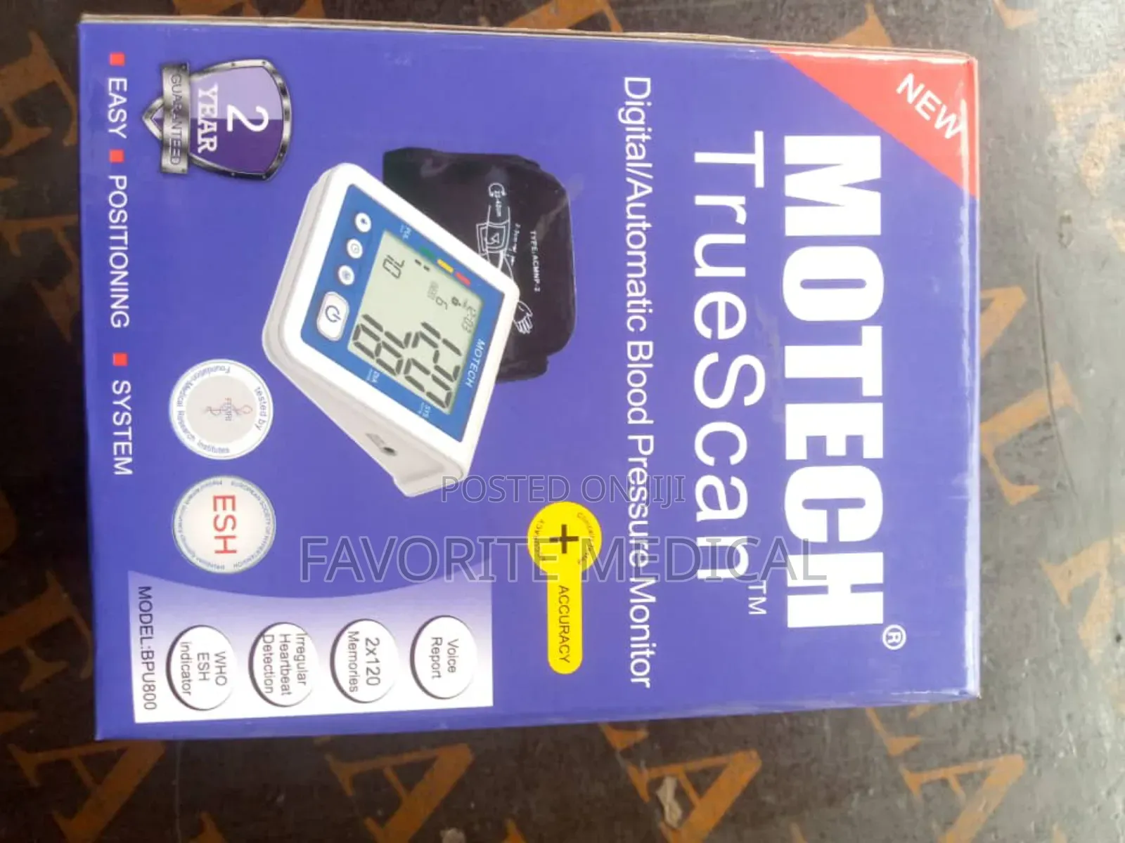 Motech Electronic Blood Pressure Monitor