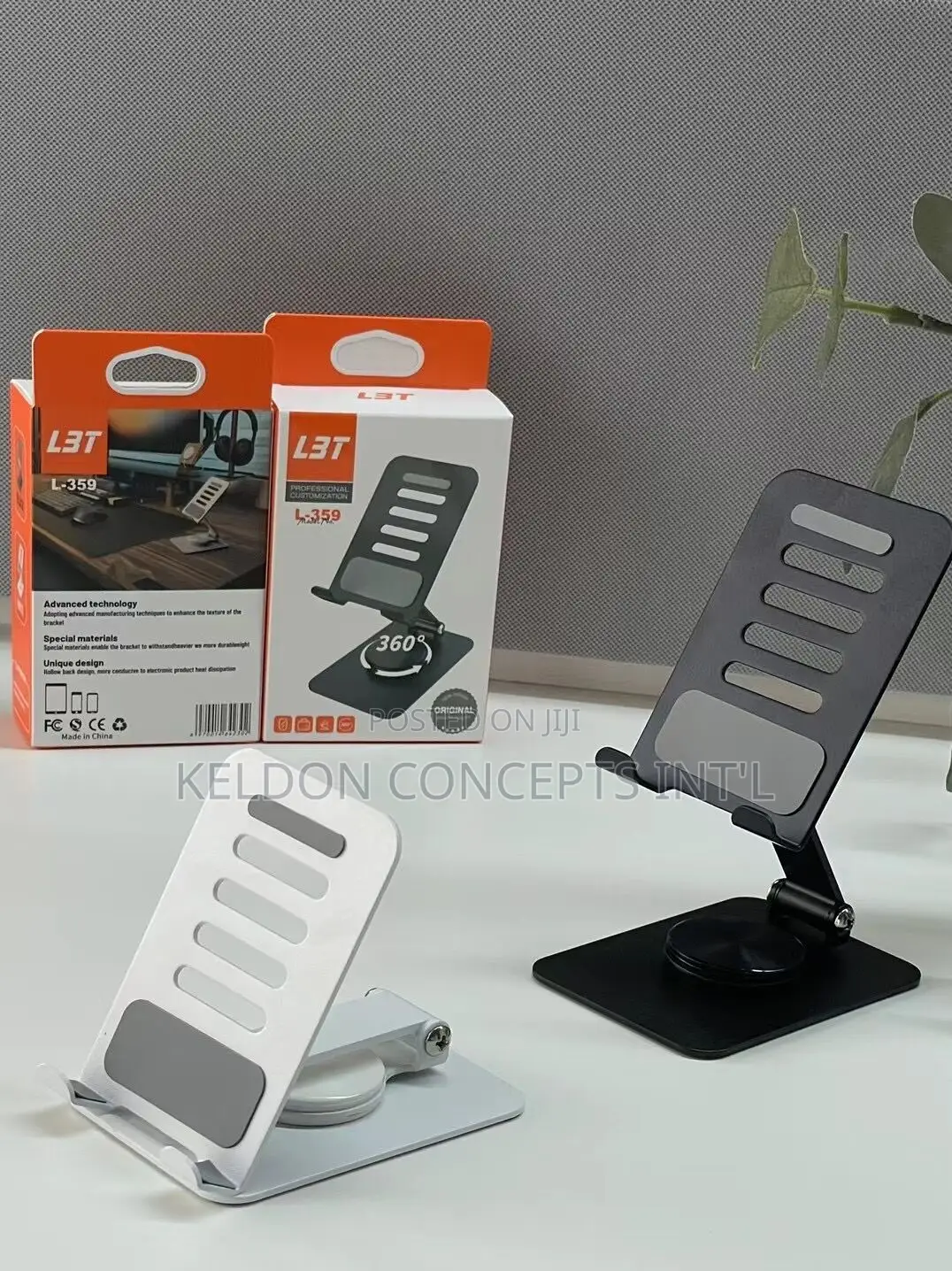 360 Degree Rotatable Phone Stand and Holder Moq : 50pcs