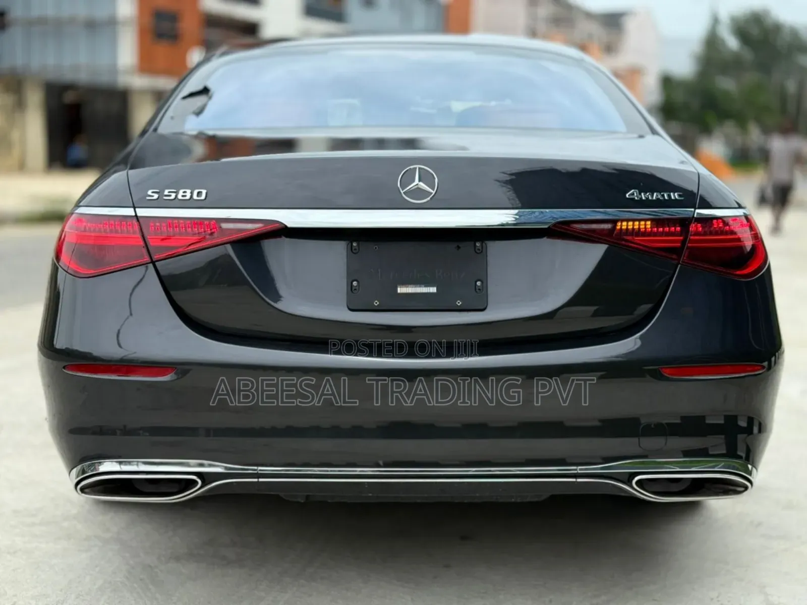 Mercedes-Benz S-Class S 580 4MATIC 2021 Black