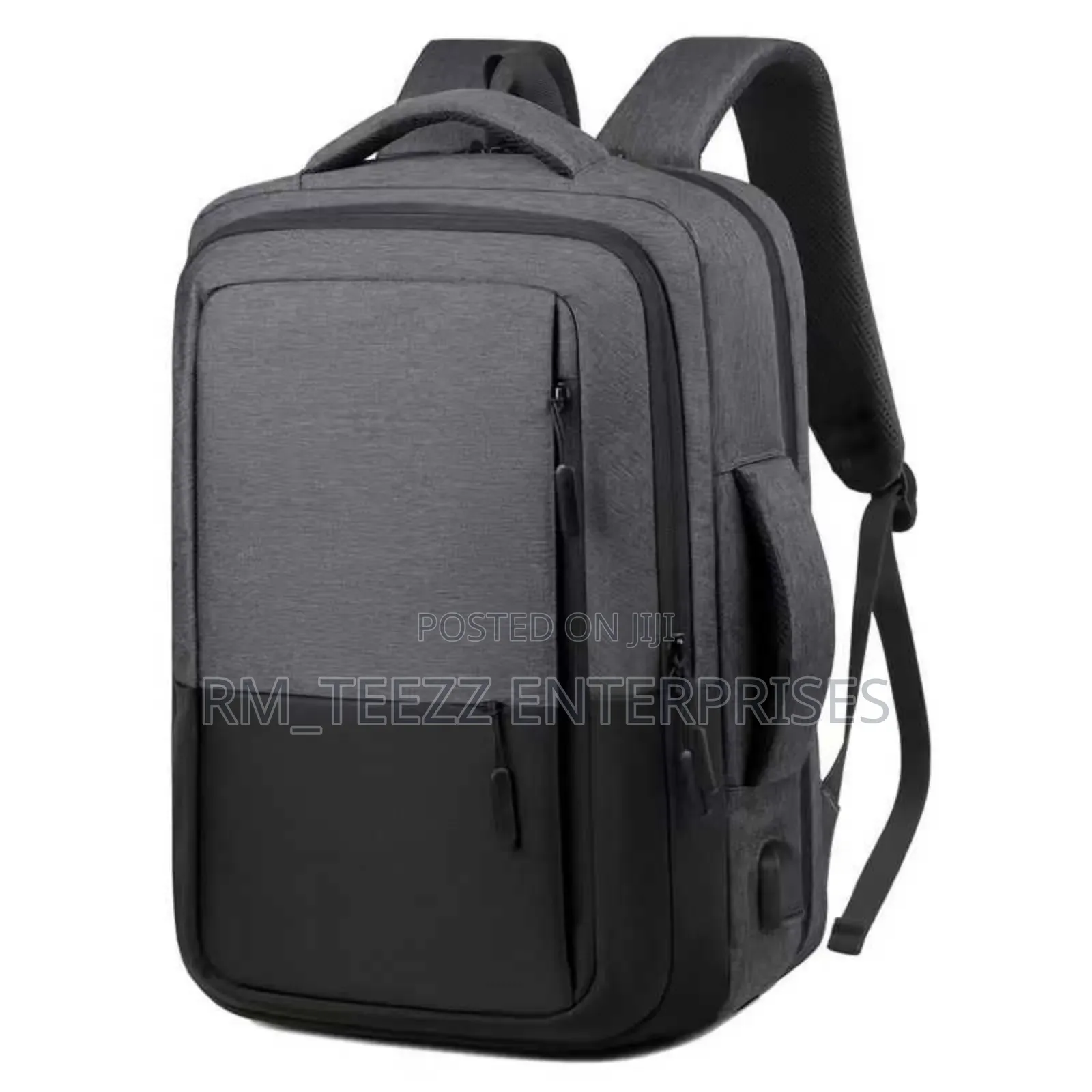 Two-Toned Multifunctional High-End Business Laptop Backpack