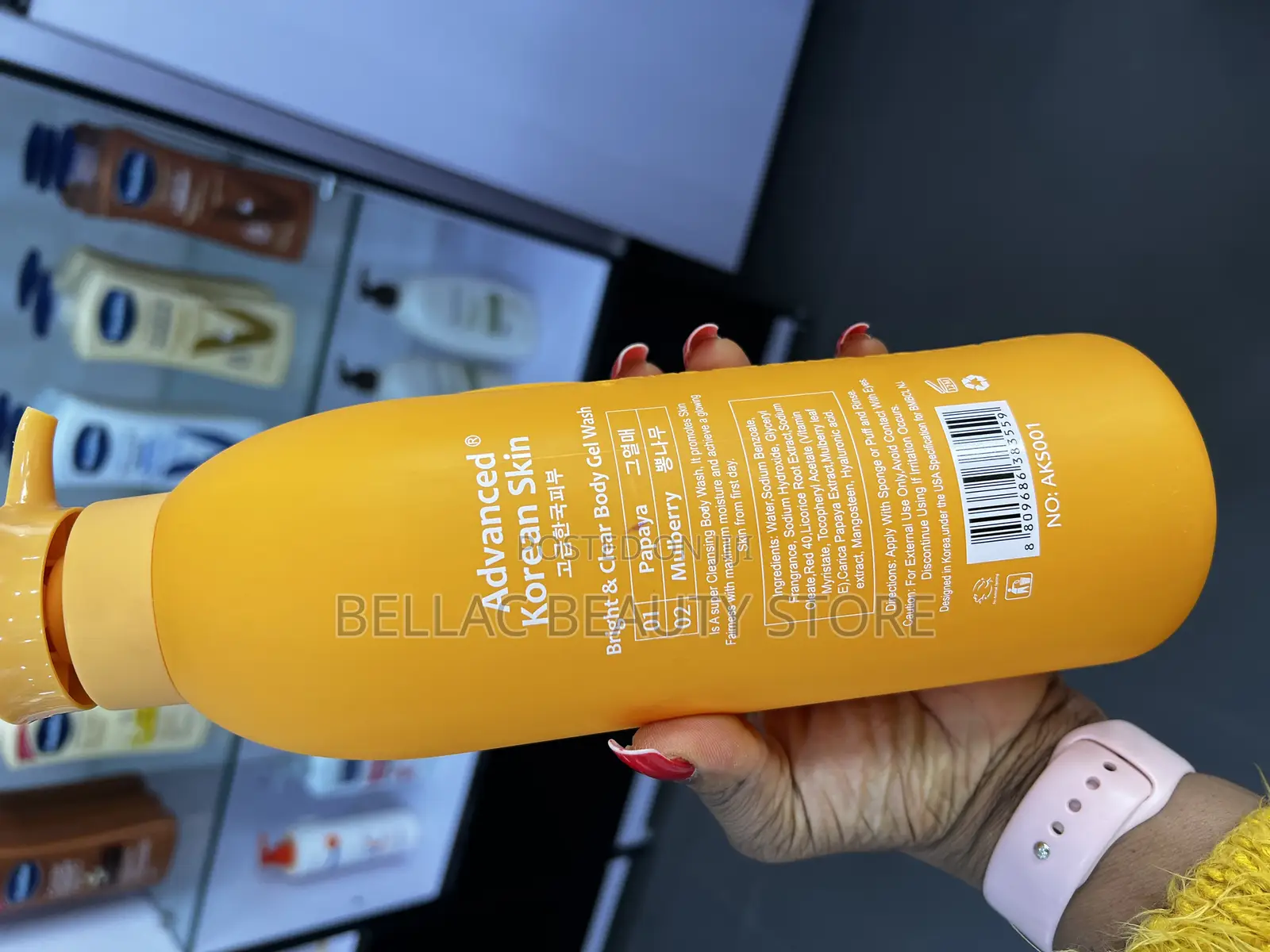 Advanced Korean Bright and Clear Body Wash