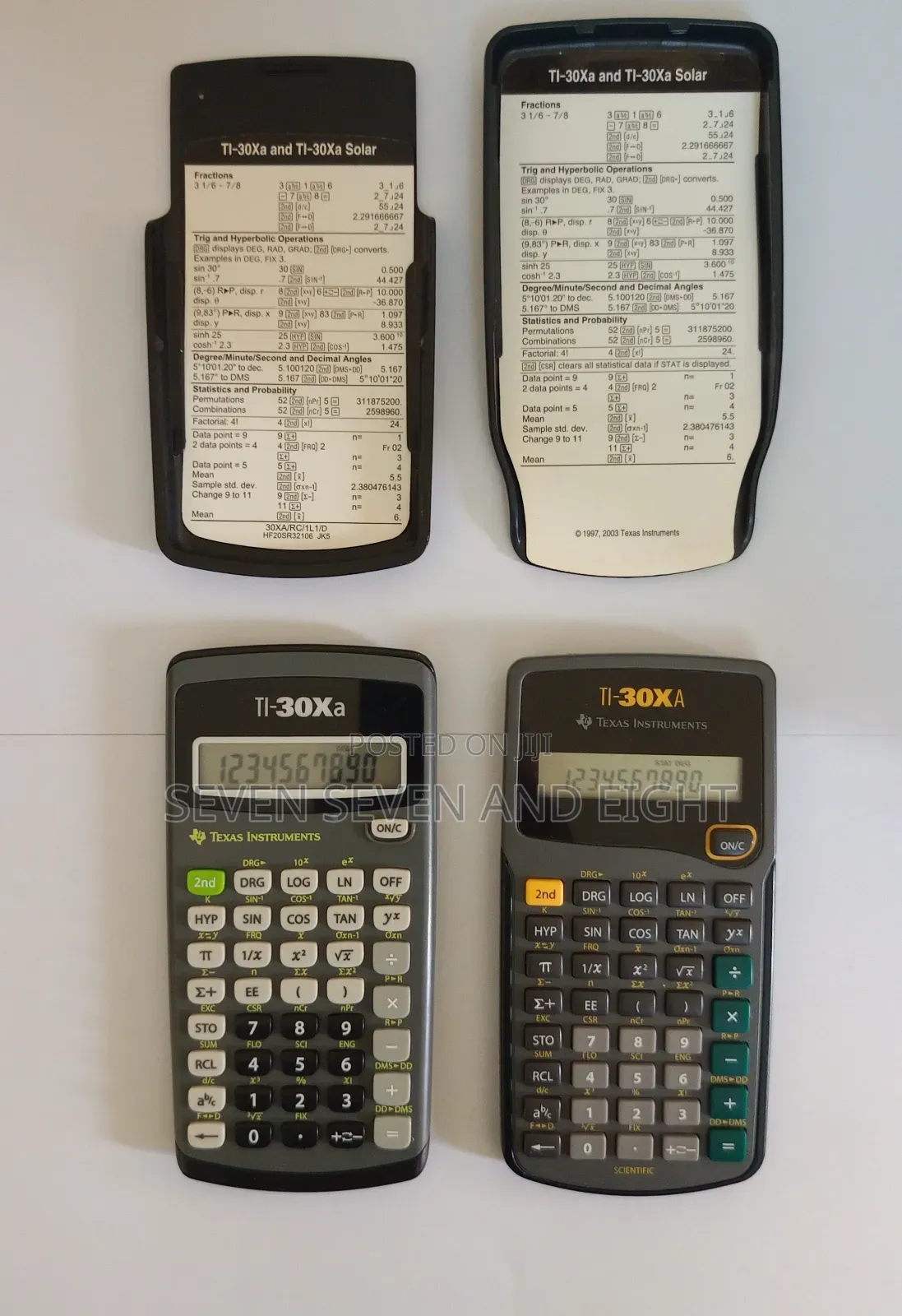Texas Instruments Ti-30xa Scientific Calculator