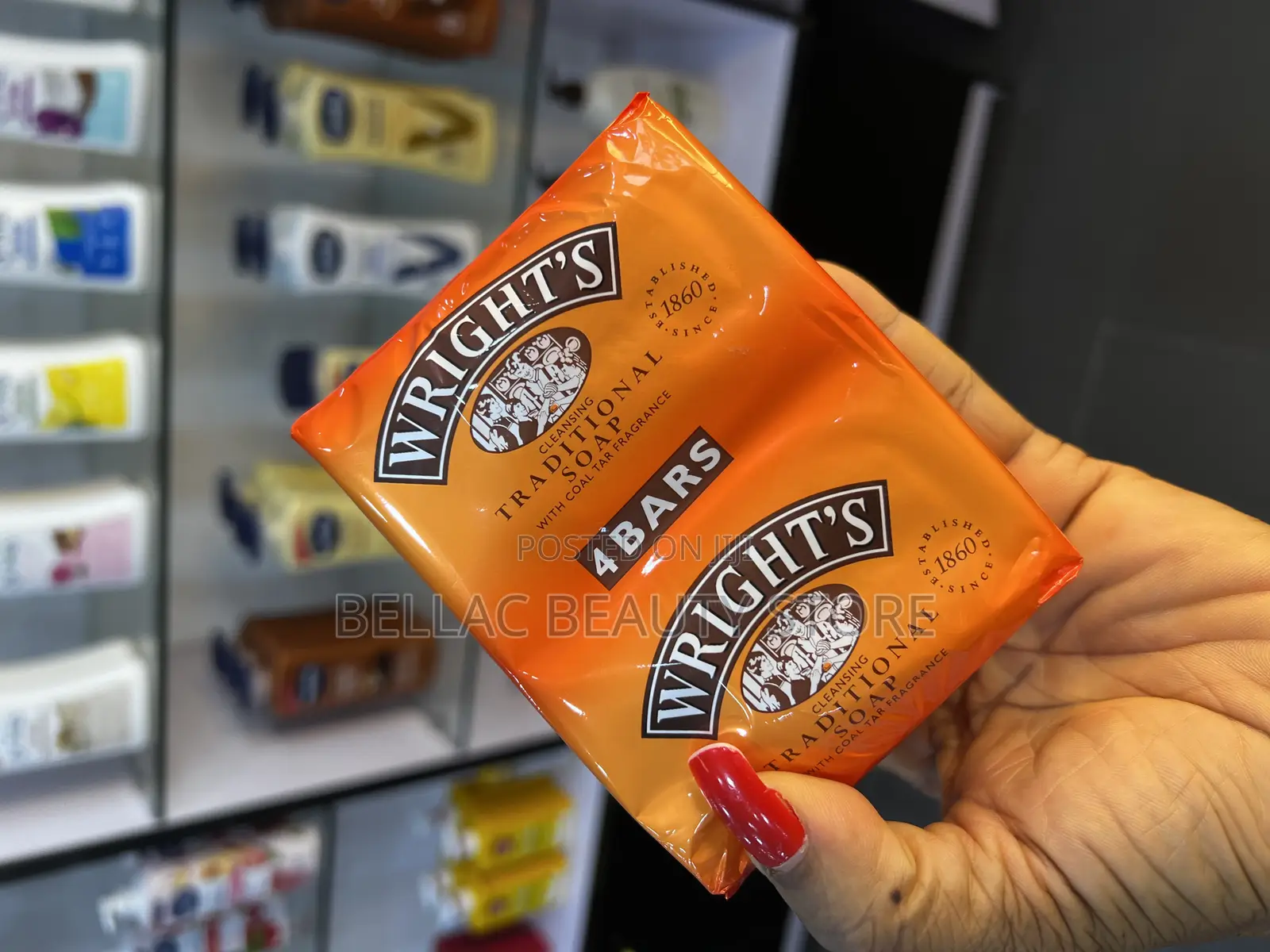 Wrights Traditional Soap 4bars