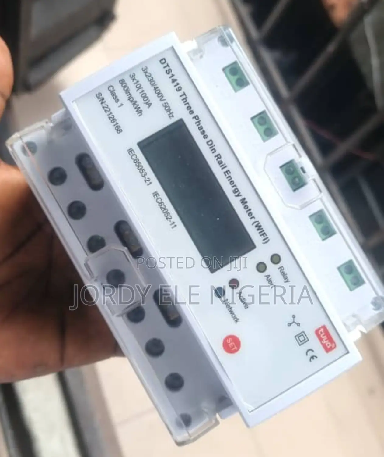 Three-Phase Smart Energy Meter With Wifi