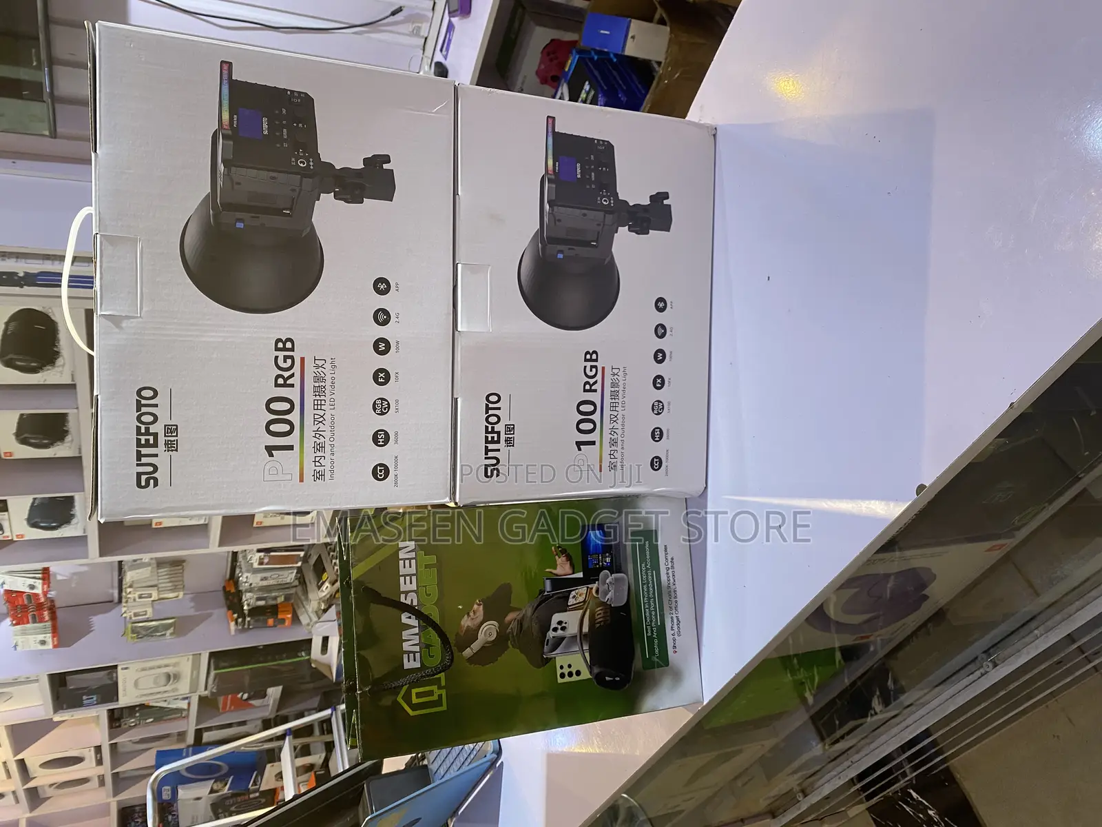 Sutefoto P100 RGB Light