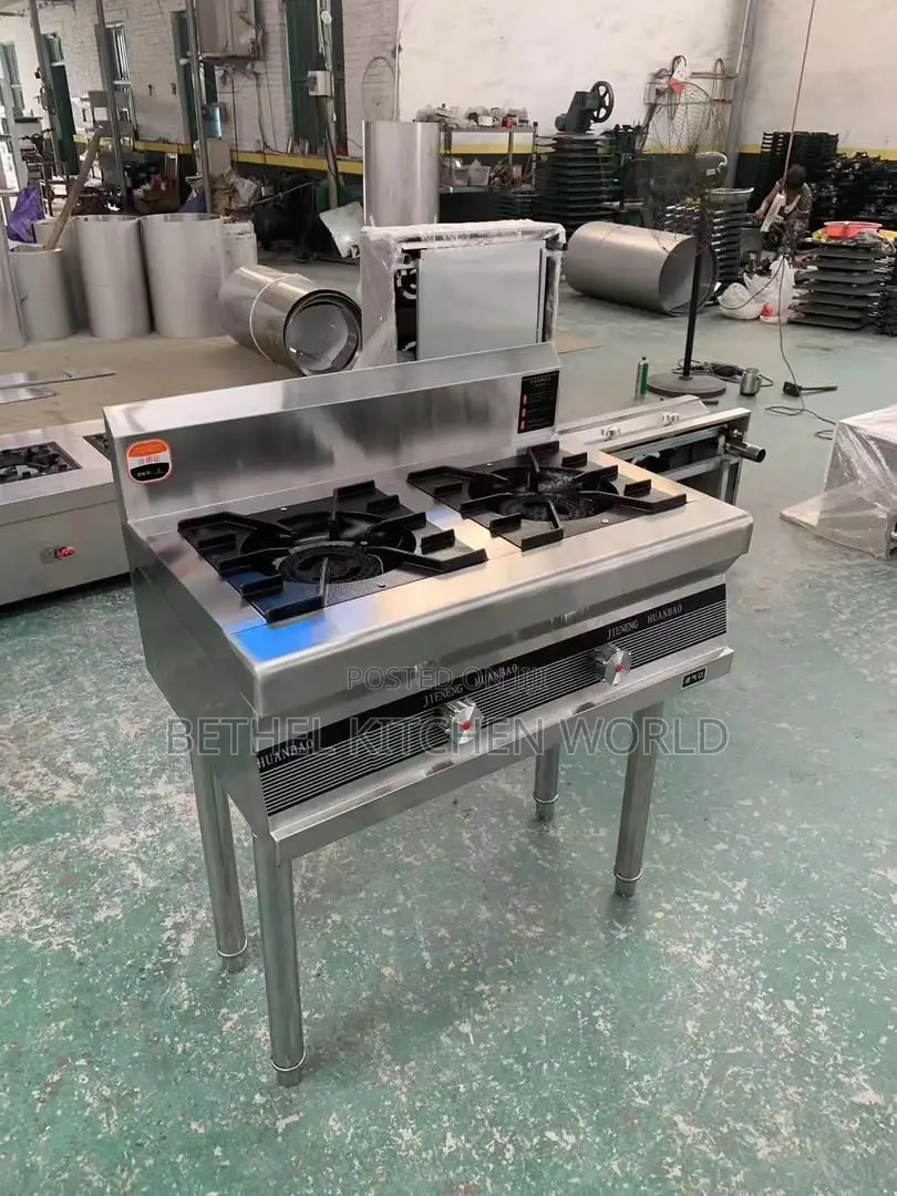 Commercial 2 Burner Gas Cooker