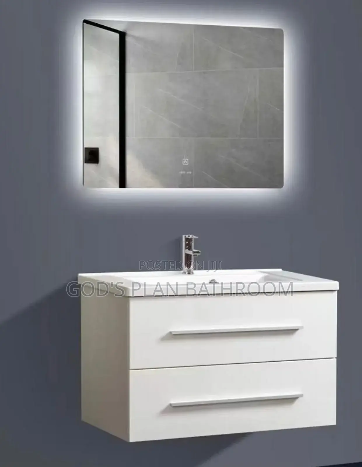 Single Cabinet With Sensor Mirror