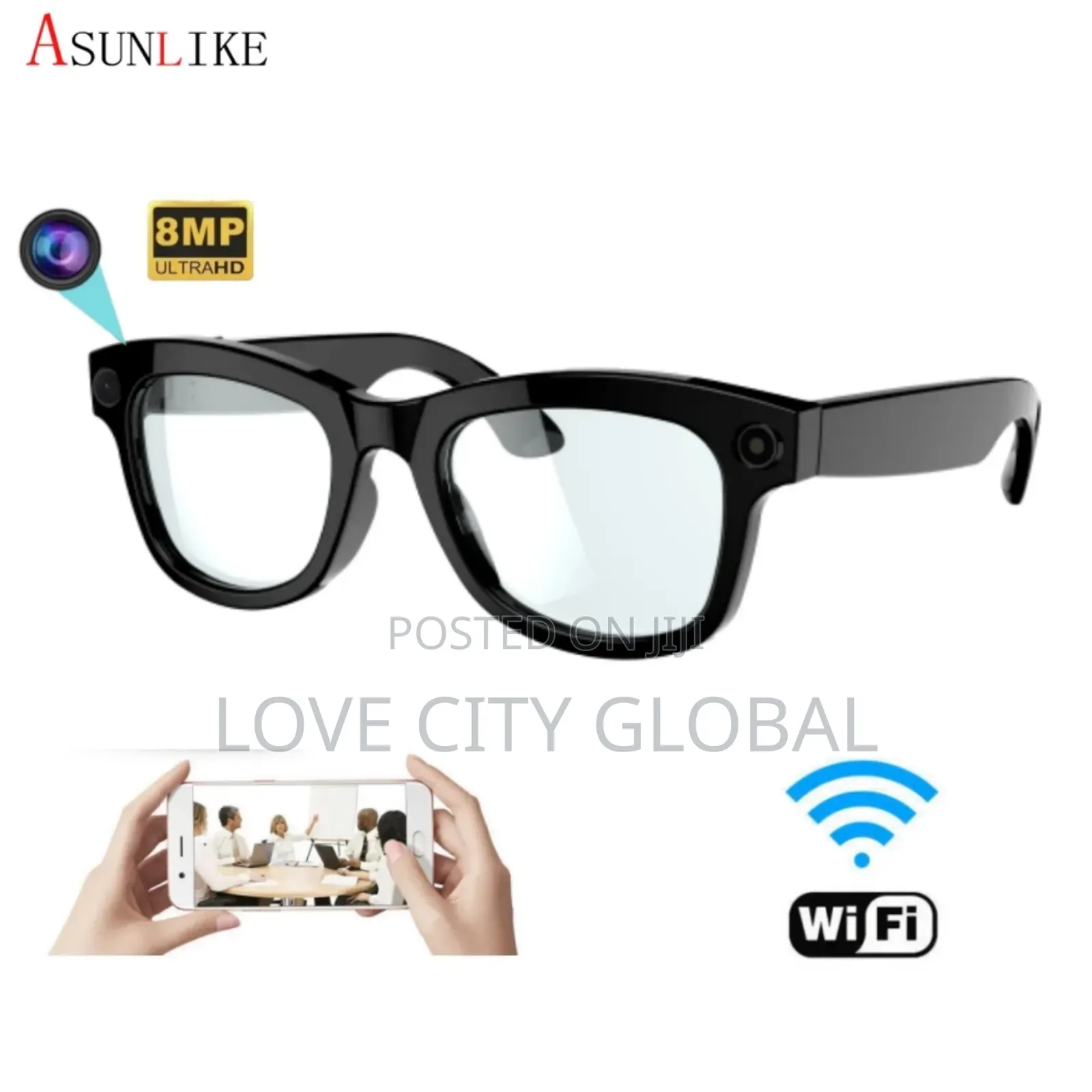 800w Pixel M01 Pro Smart Glass Video Camera Ai Chatgpt Bt Call Music