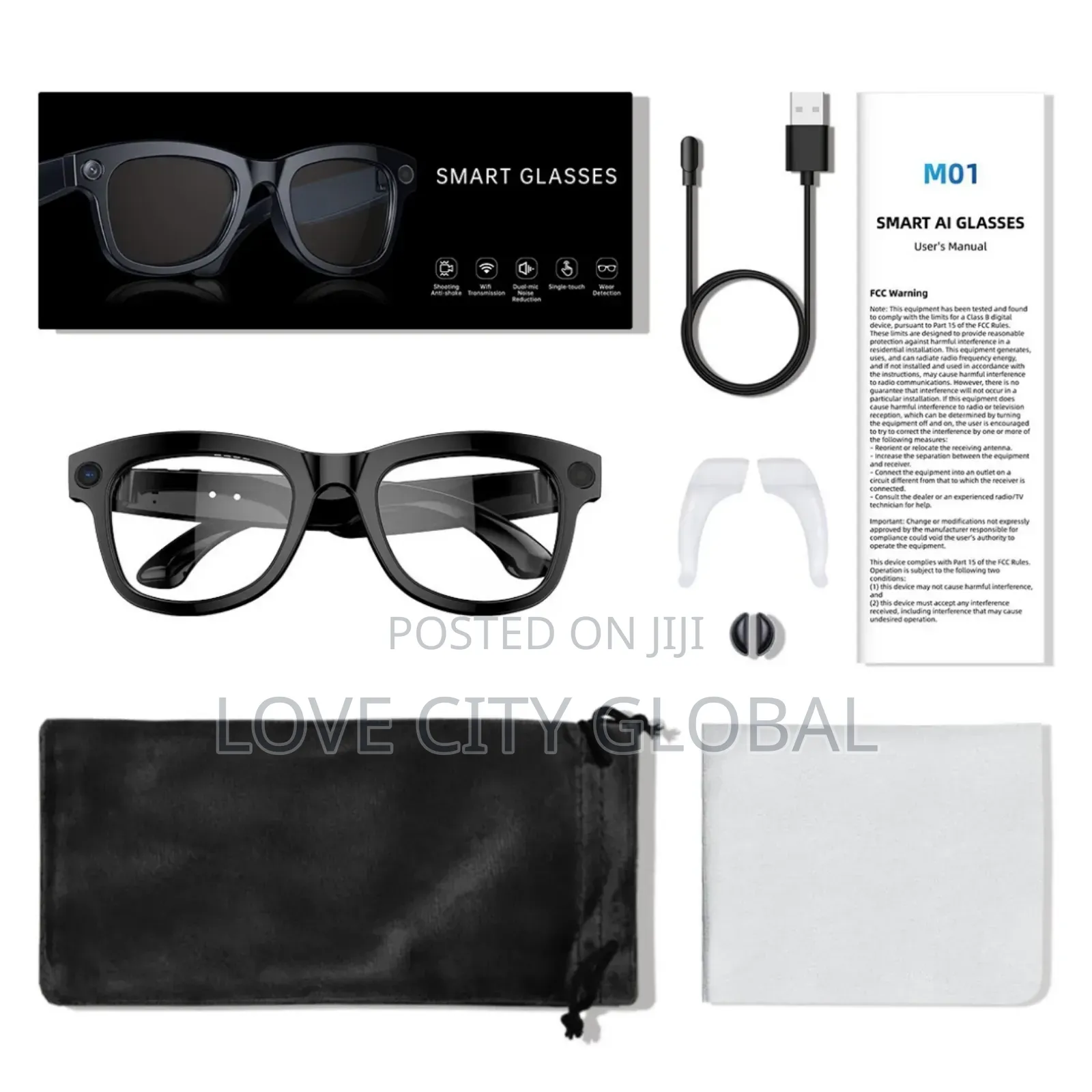 800w Pixel M01 Pro Smart Glass Video Camera Ai Chatgpt Bt Call Music