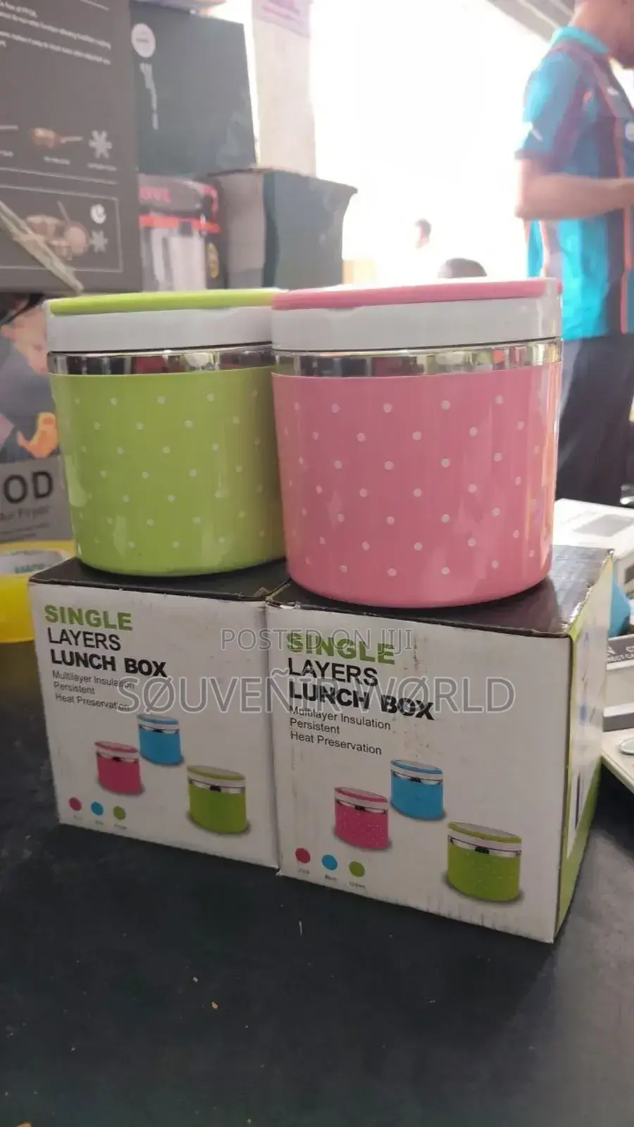 162-1)1000 Ml Home Food Flask
