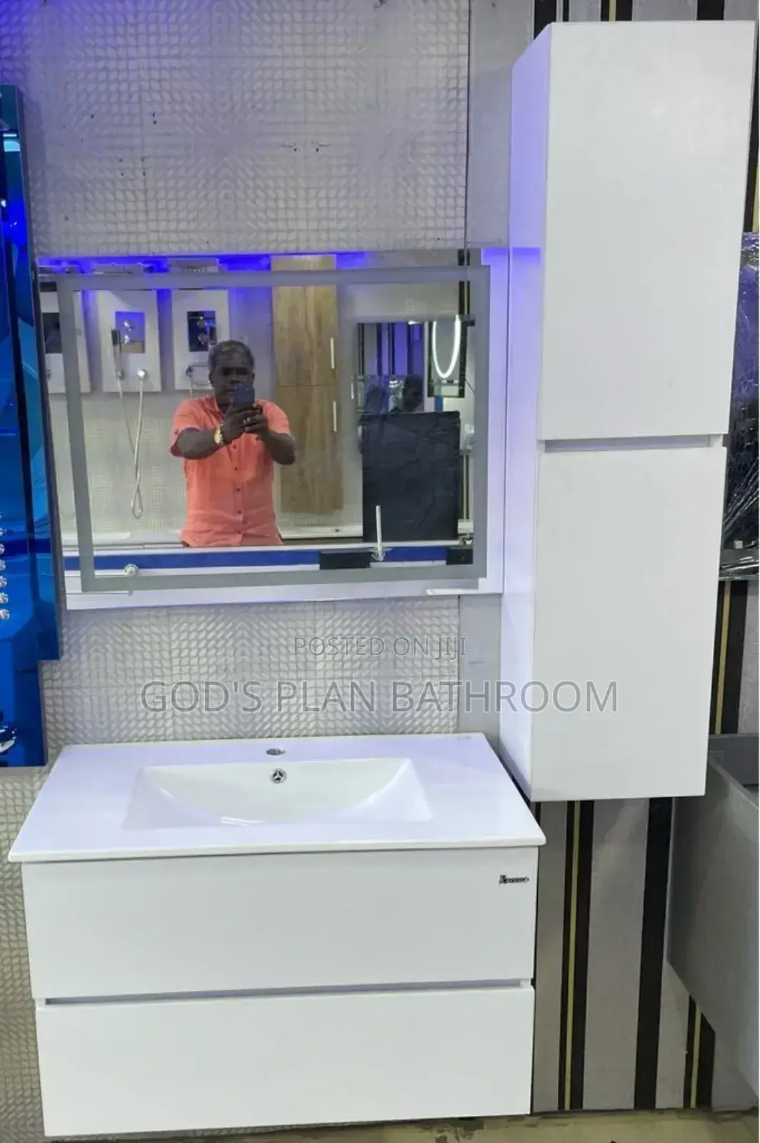 Wash Hand Cabinet With Mirror