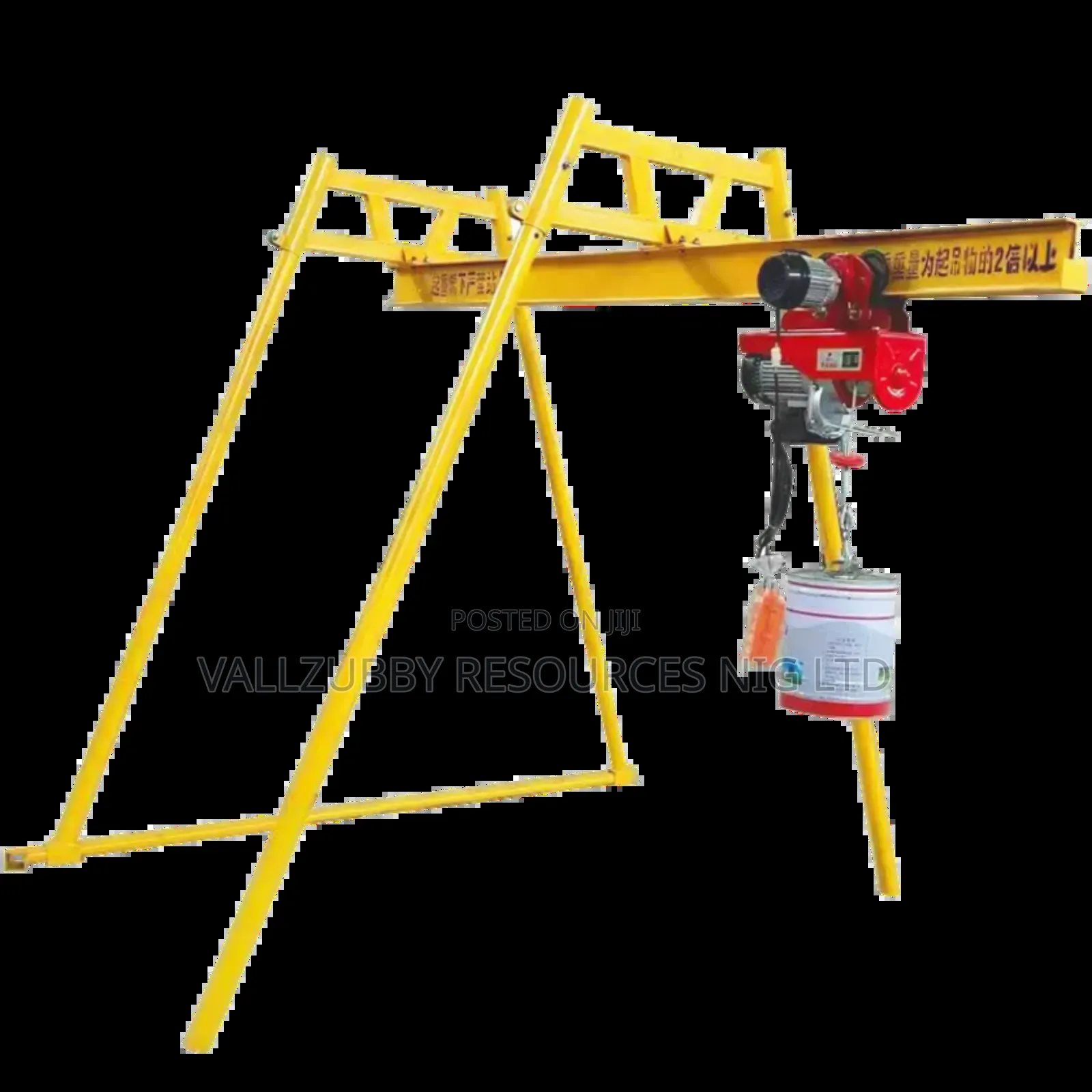 Building Crane Four Column