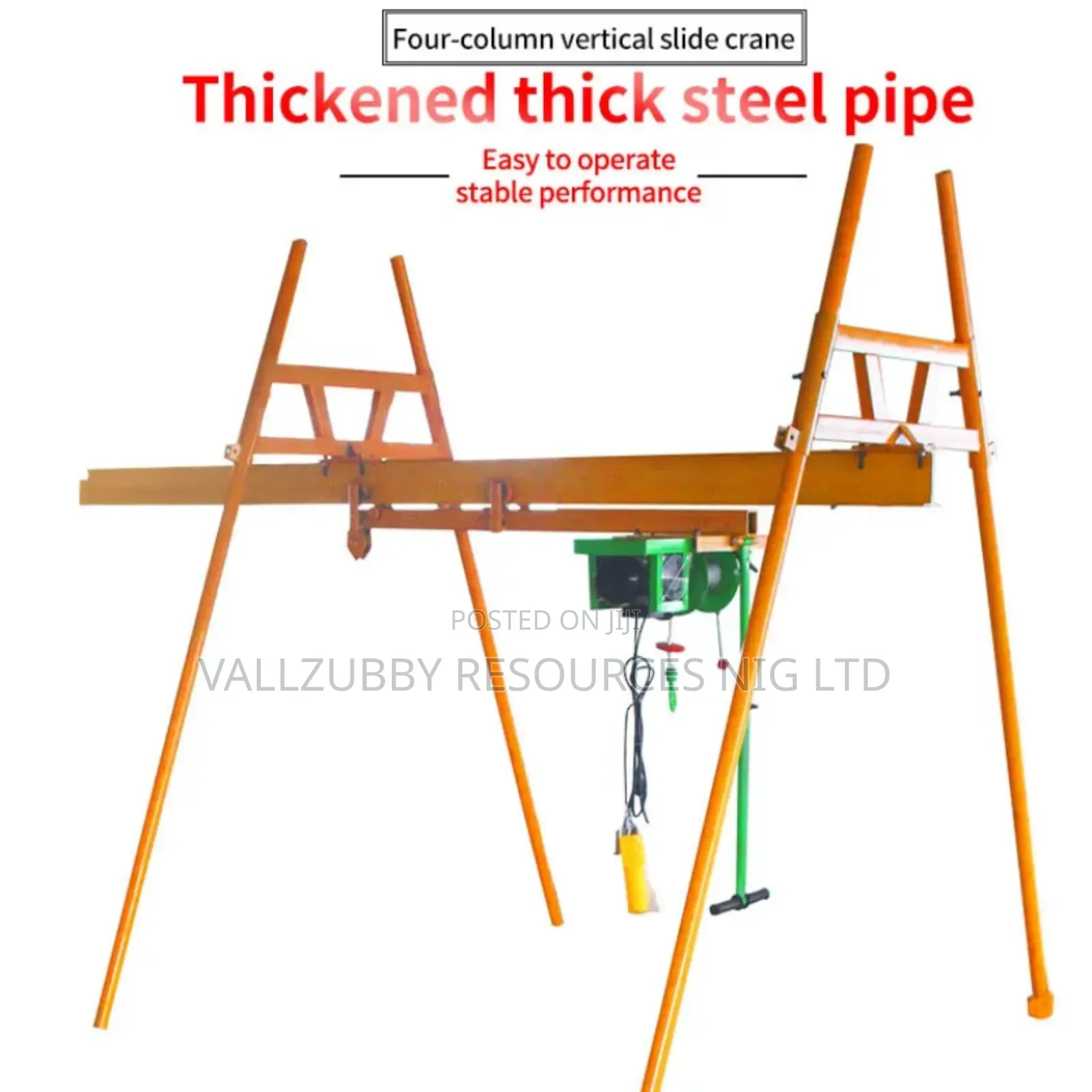 Building Crane Four Column