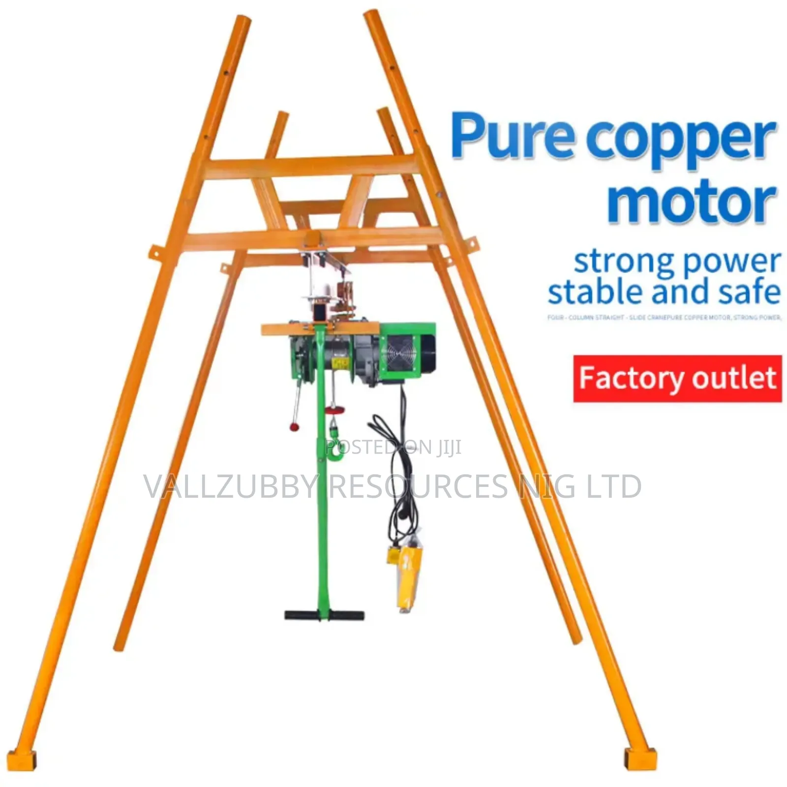 Building Crane Four Column