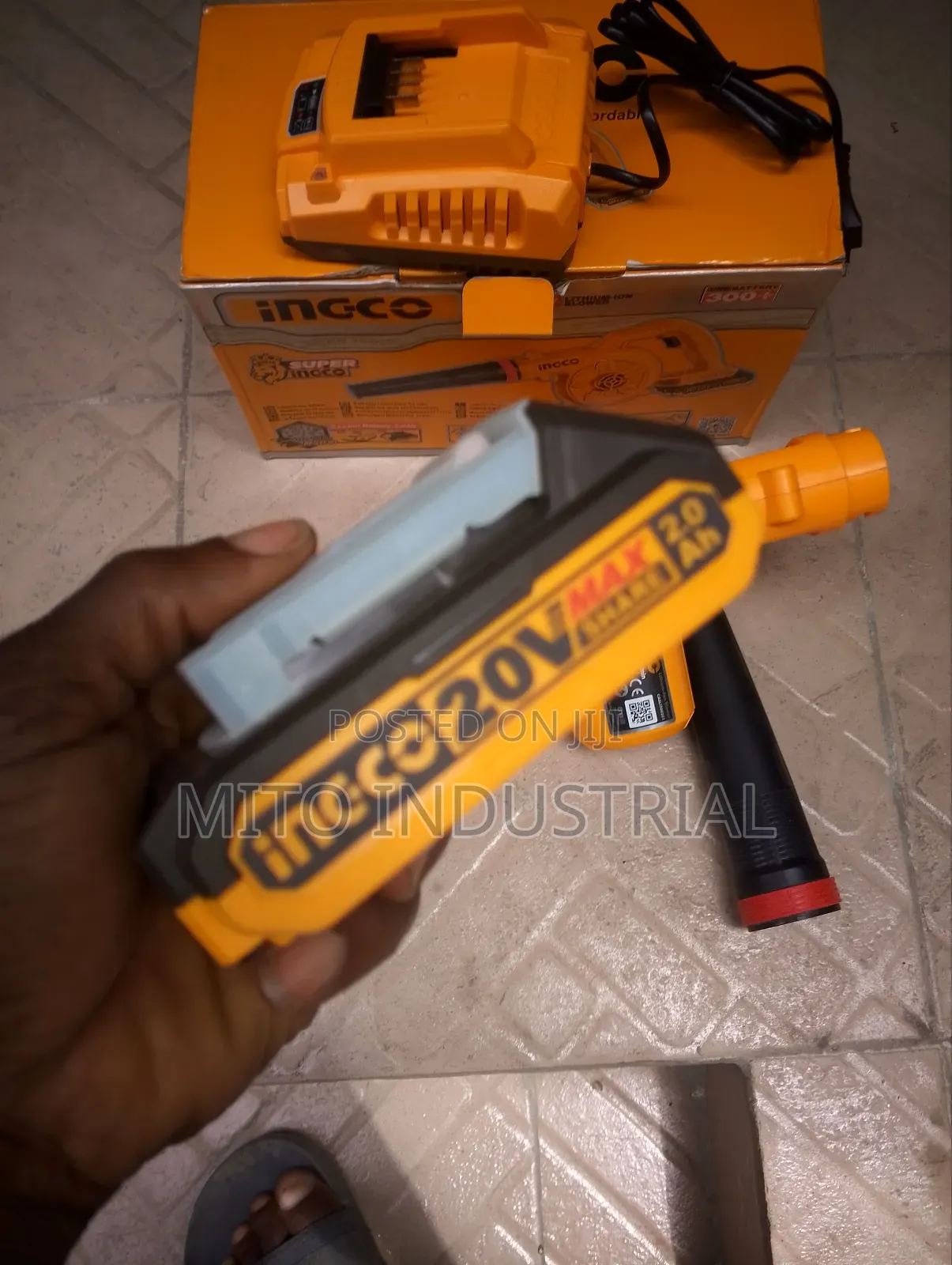 Ingco 20v Lithium-Ion Cordless Aspirator Blower