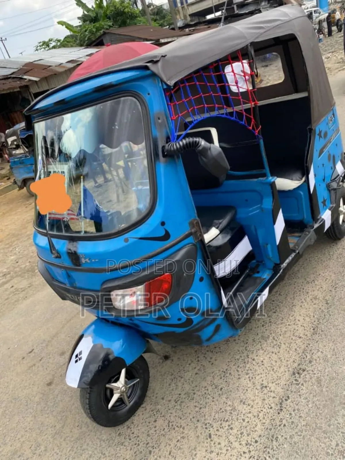 TVS King Deluxe Plus iTouch Start 2023 Blue