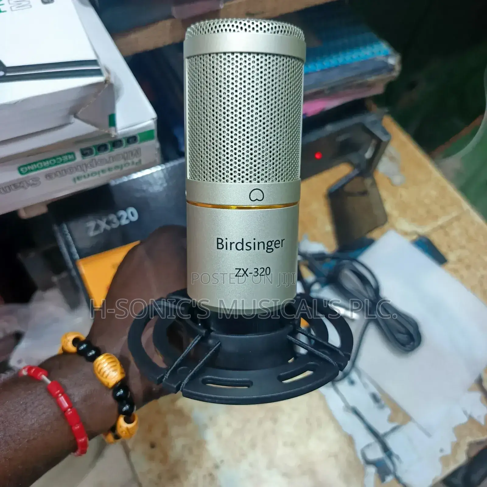 High-Quality Birddinger Zx-320 Condenser Microphone
