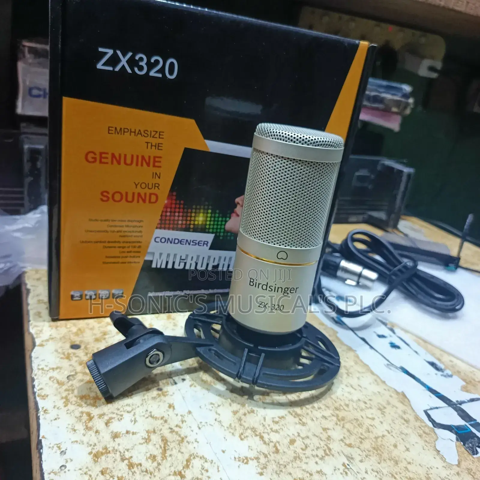 High-Quality Birddinger Zx-320 Condenser Microphone