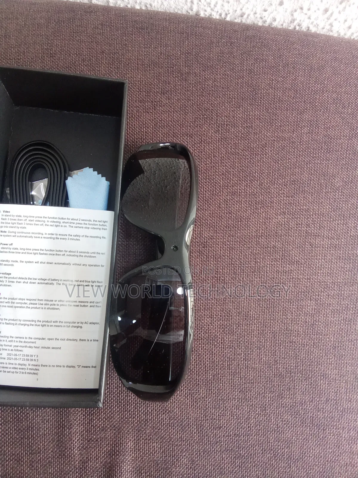Secret Spy Camera Eye Glass