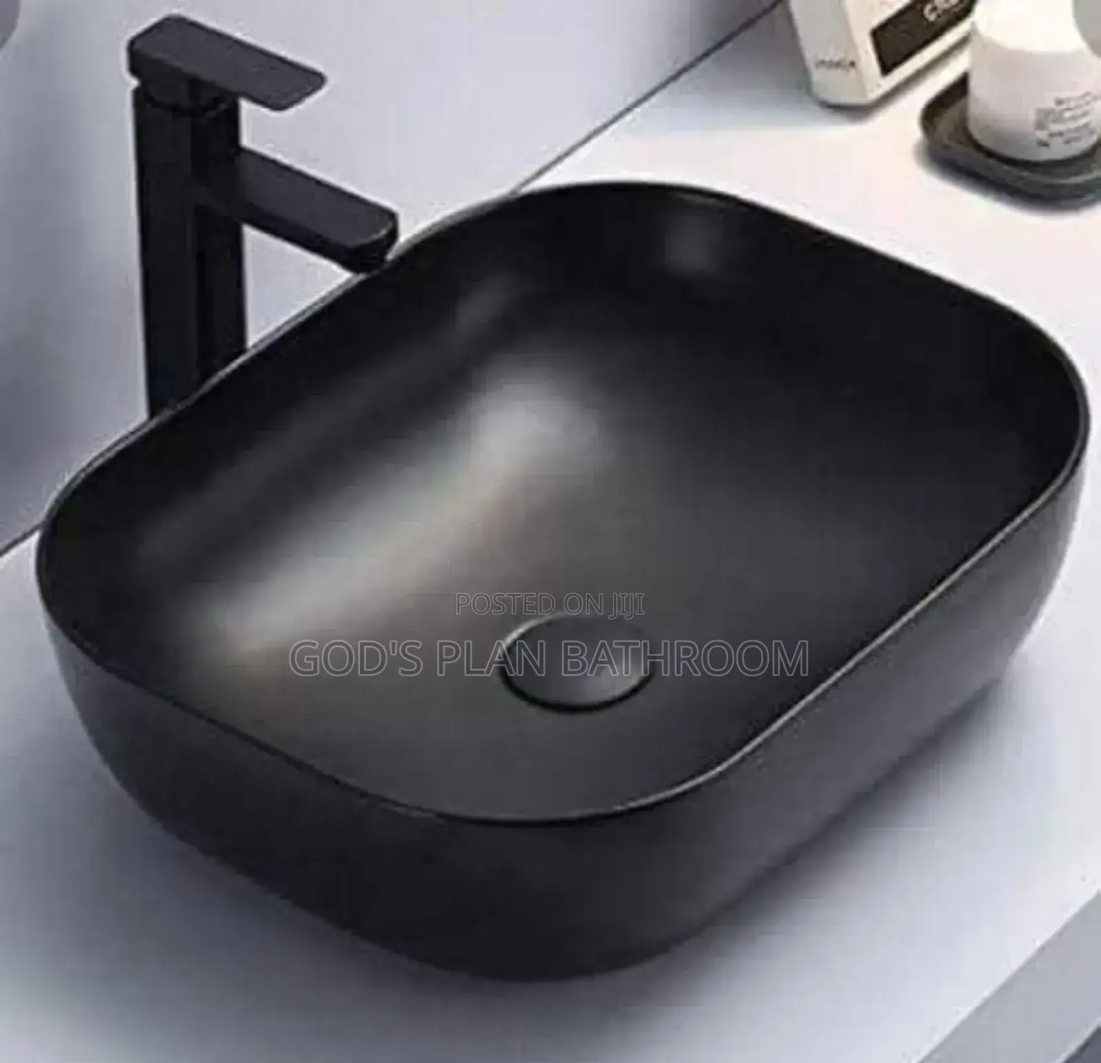 Countertop Black Wash Hand Basin