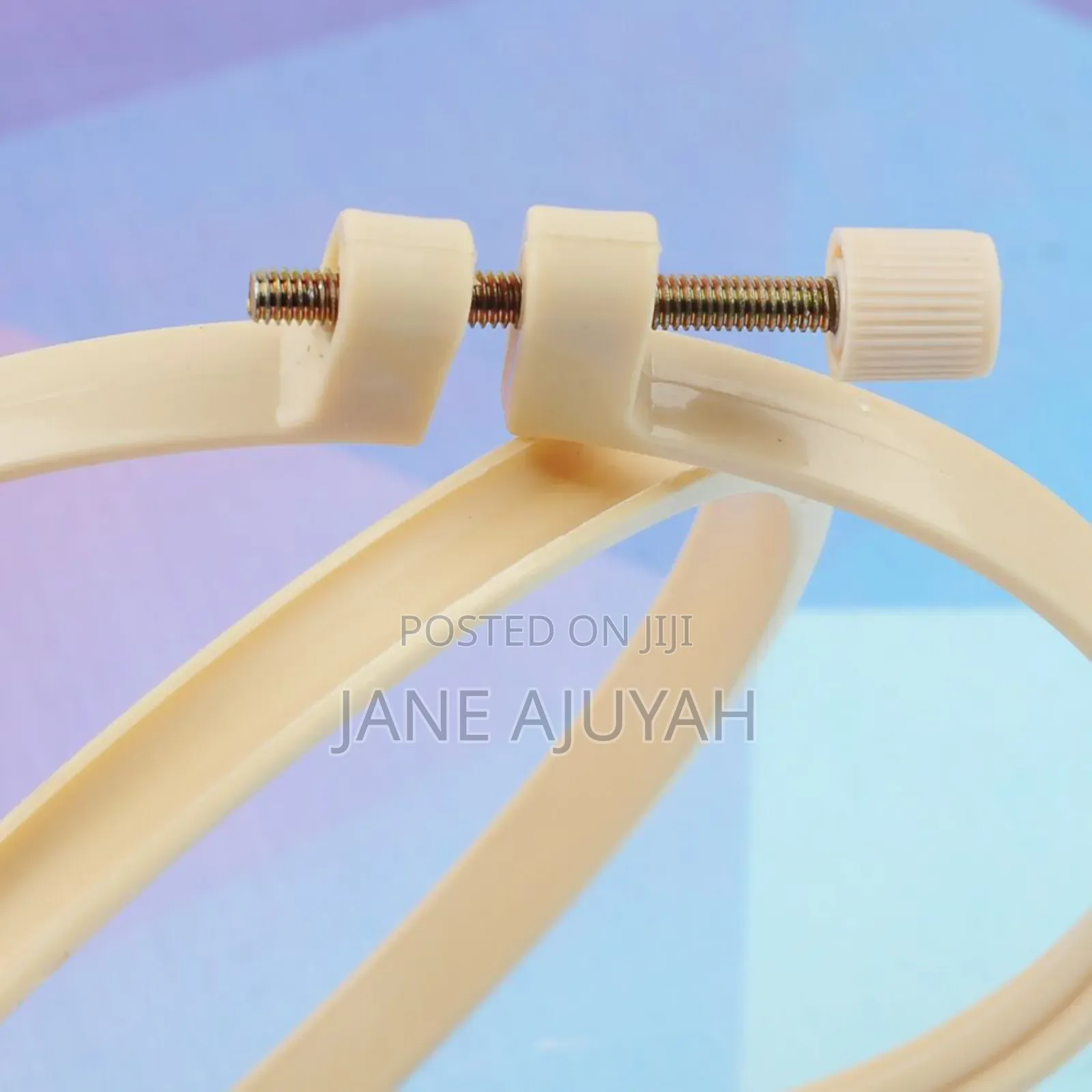 8pcs Bamboo Frame Embroidery Hoop Ring
