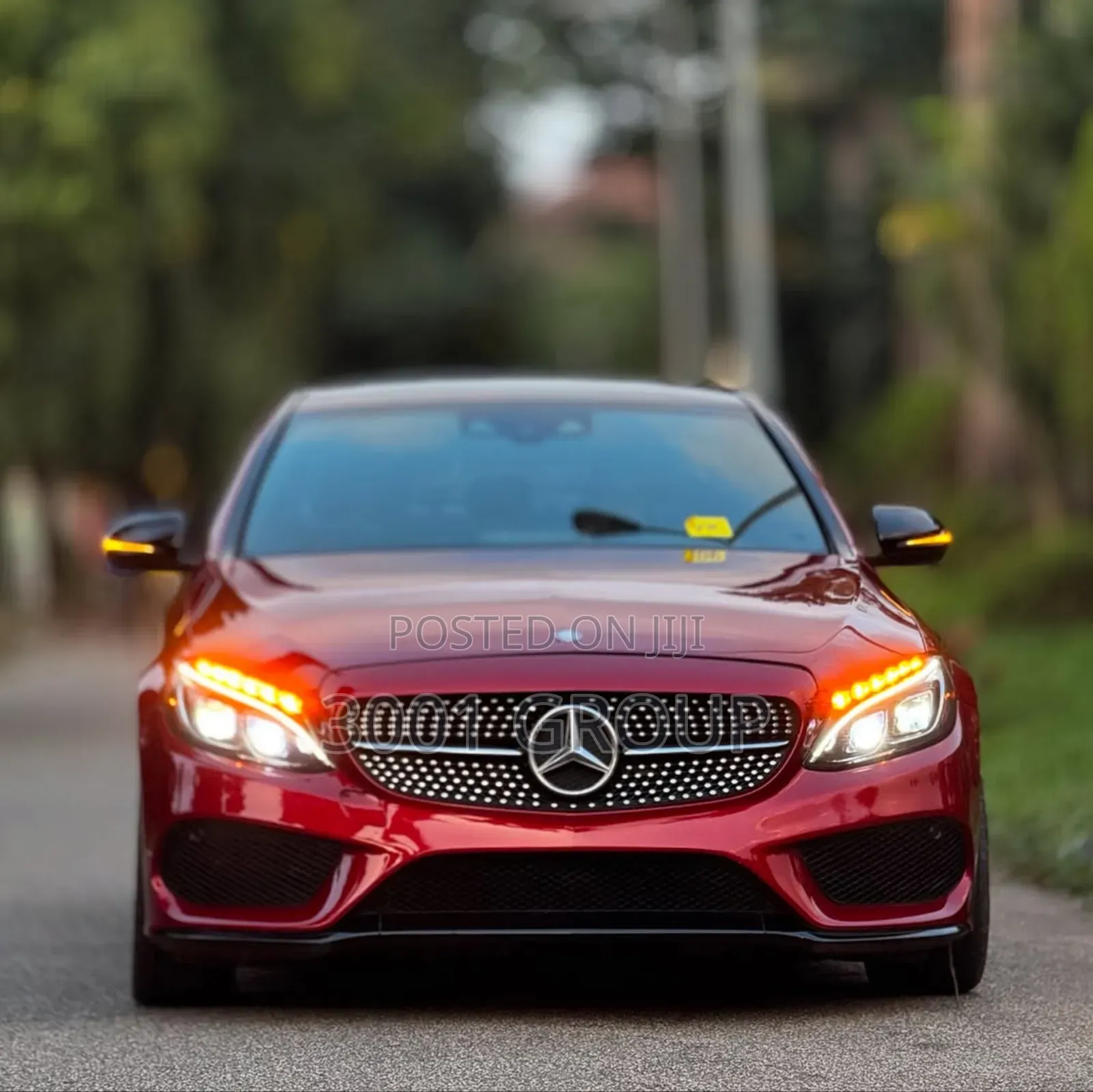 Mercedes-Benz C450 2016 Burgundy